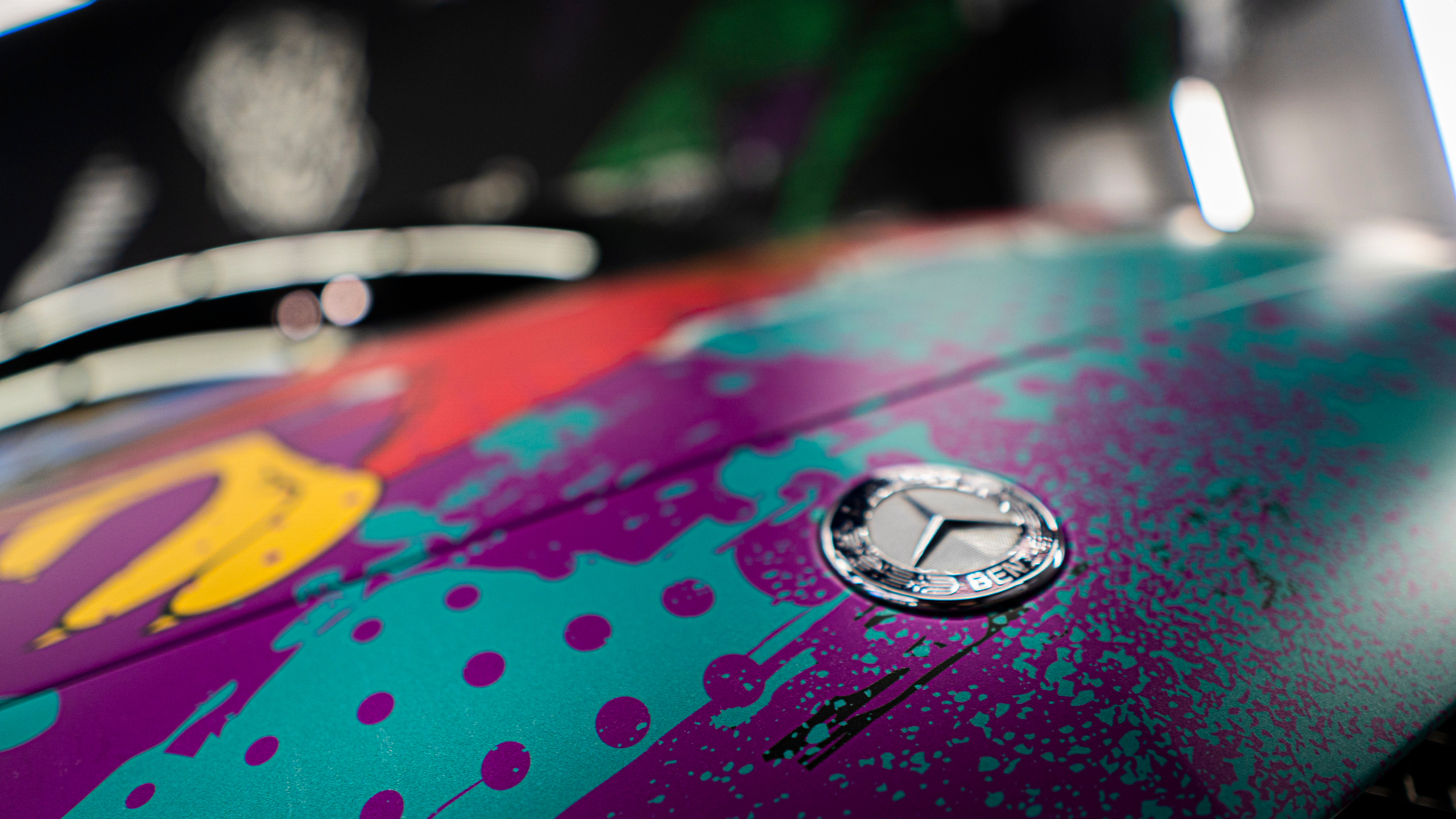 Винилография на Mercedes Benz A. Студия дизайна и оклейки авто Barmaley Design