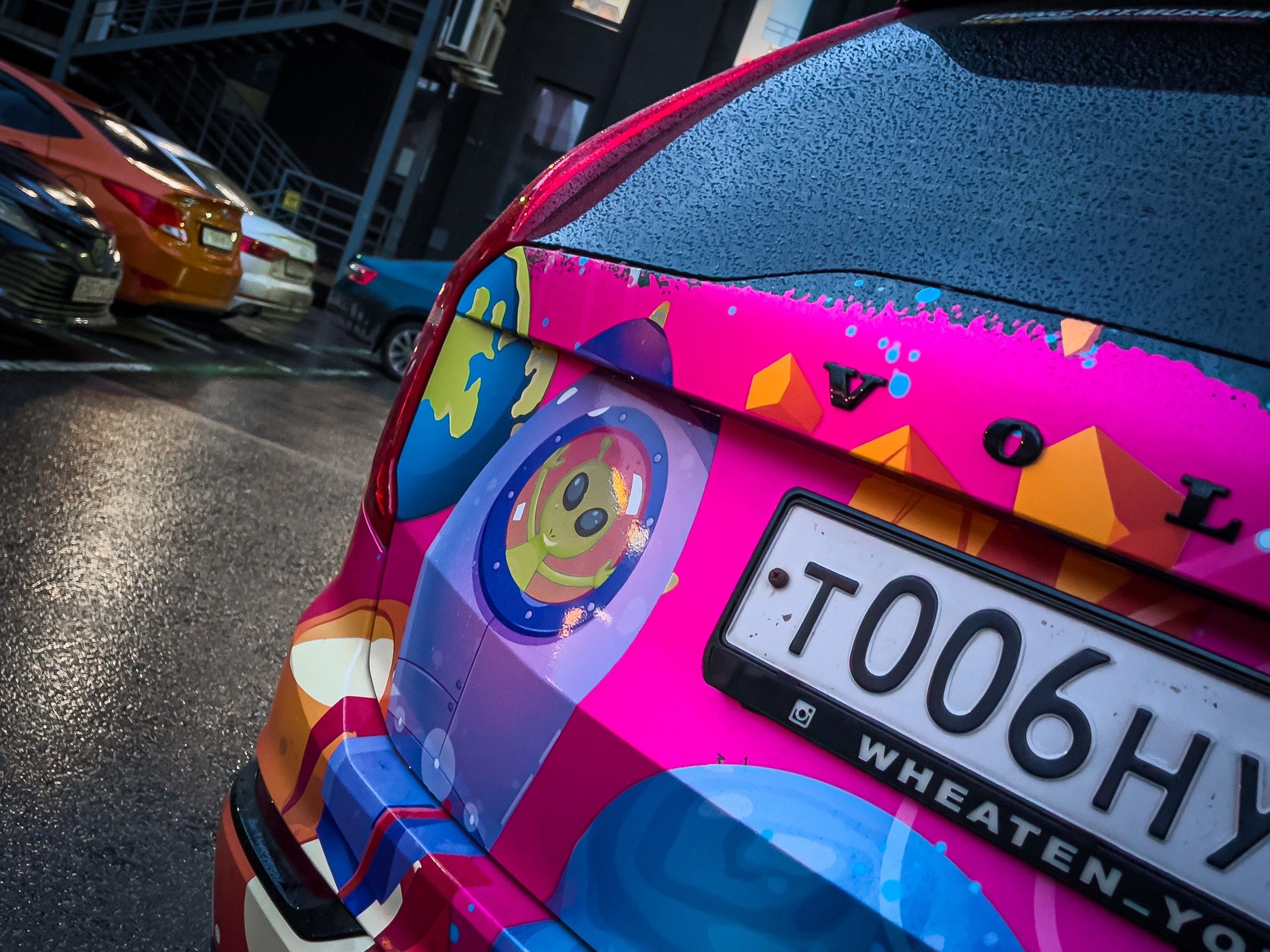 Винилография на Volvo XC90. Студия дизайна и оклейки авто Barmaley Design