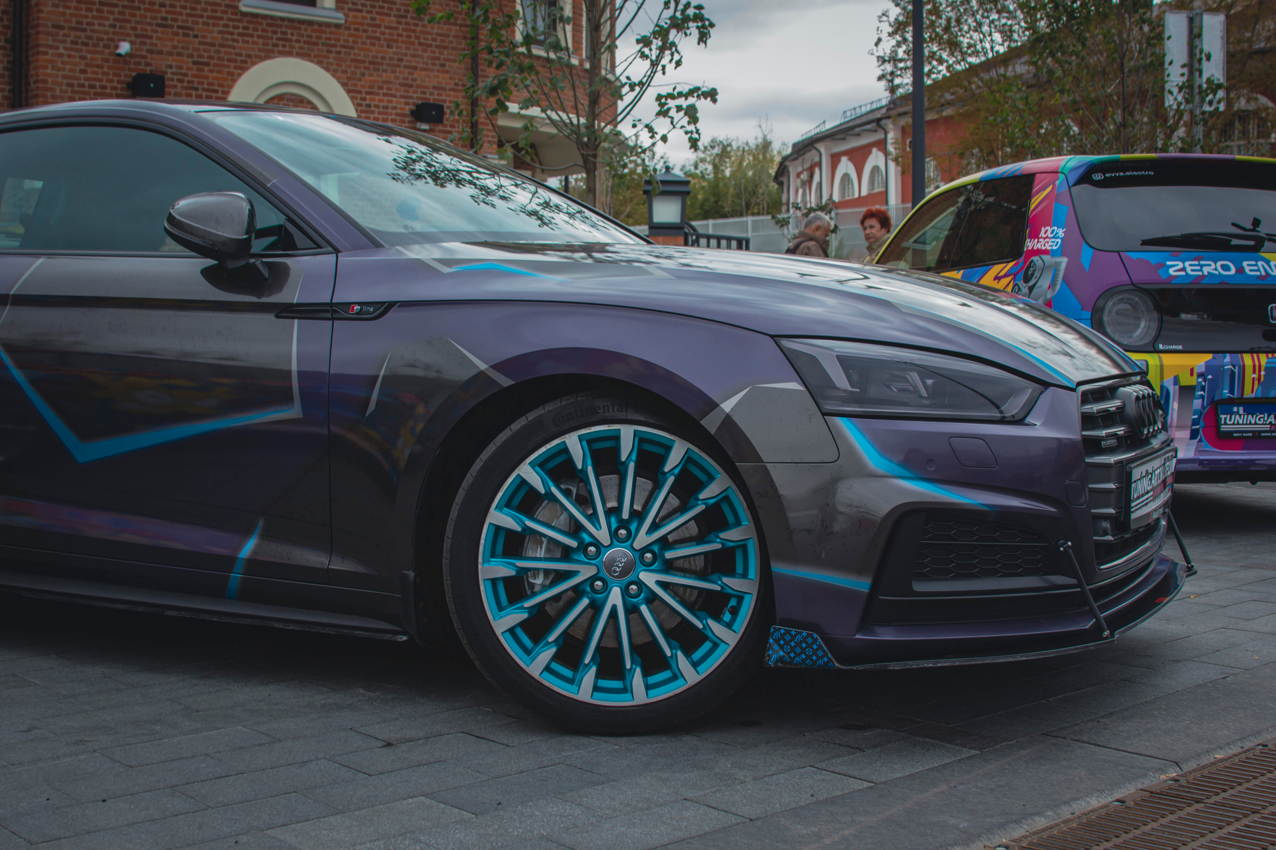 Винилография на Audi A5. Студия дизайна и оклейки авто Barmaley Design