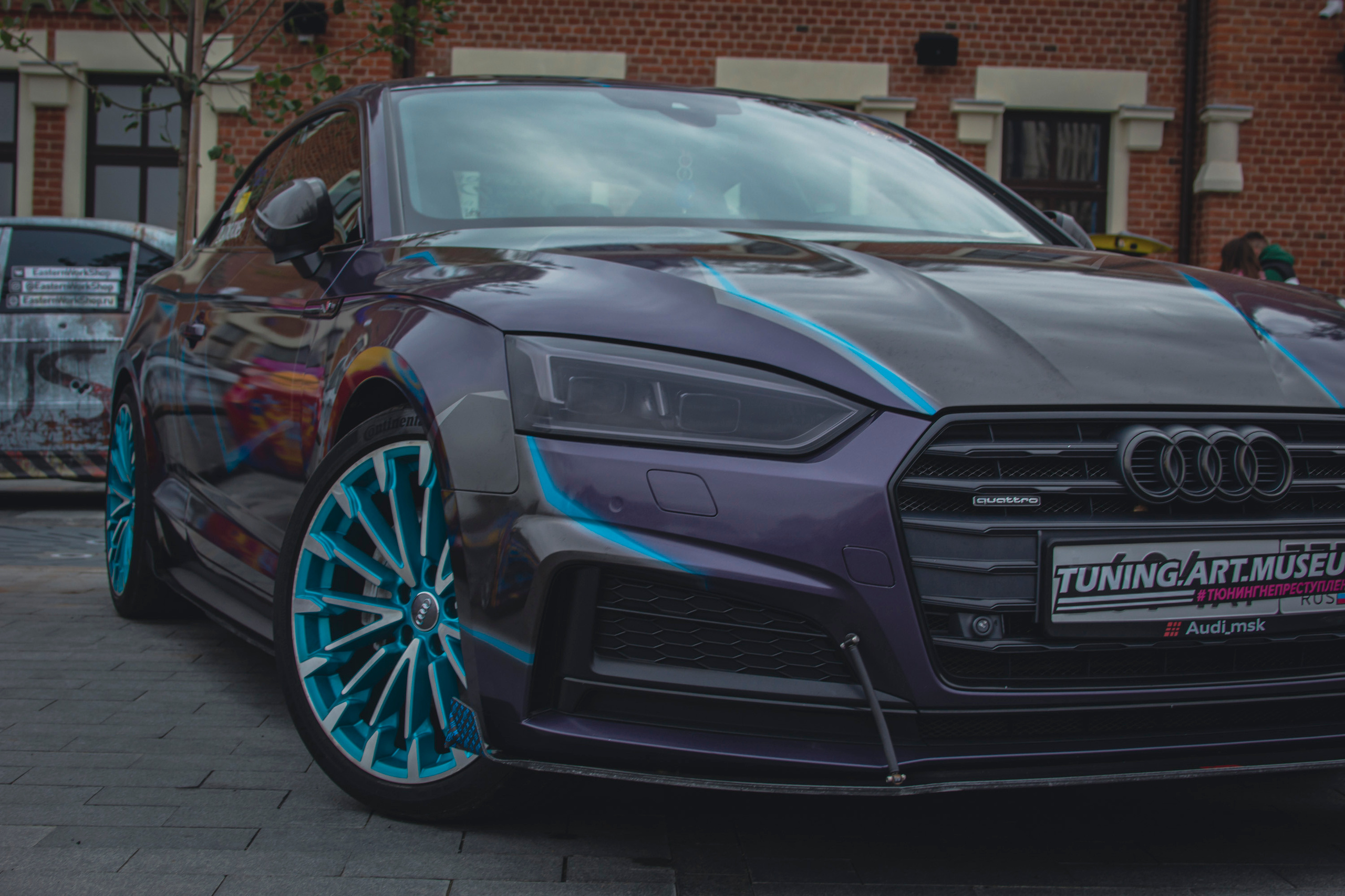 Винилография на Audi A5. Студия дизайна и оклейки авто Barmaley Design