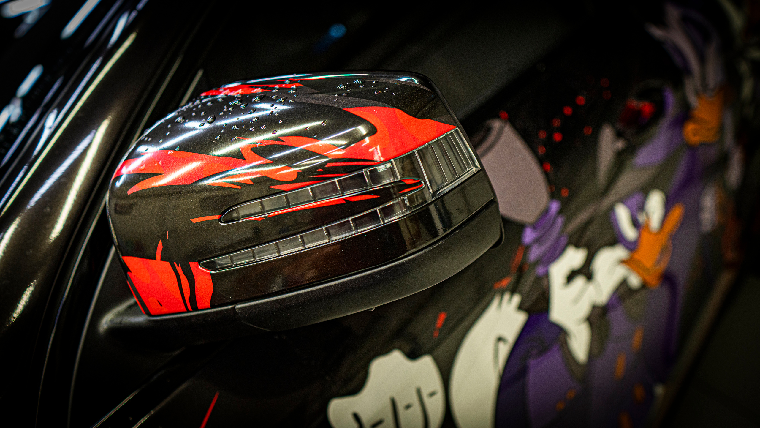 Винилография на Mercedes Benz GLE Coupe. Студия дизайна и оклейки авто Barmaley Design