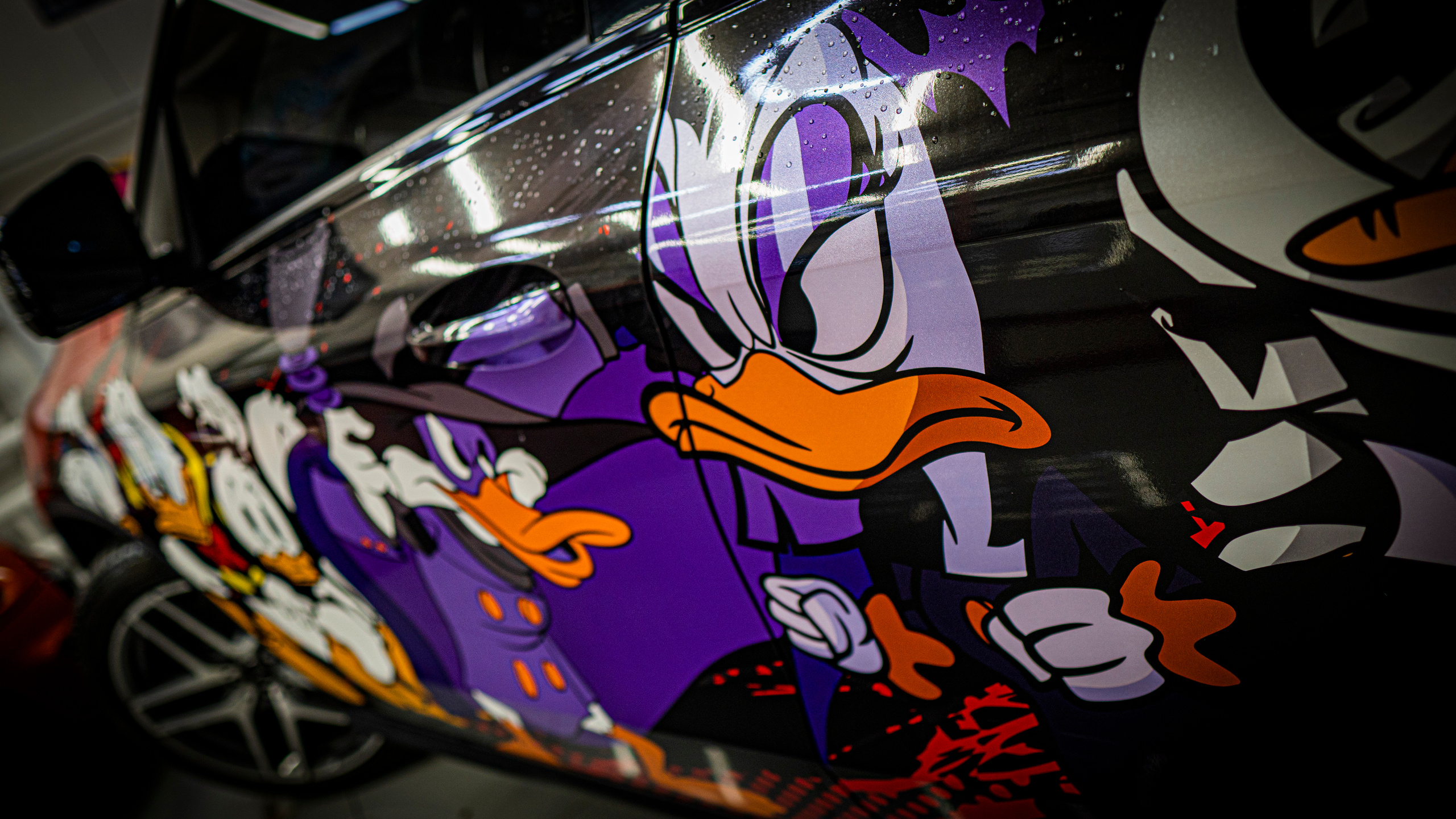 Винилография на Mercedes Benz GLE Coupe. Студия дизайна и оклейки авто Barmaley Design