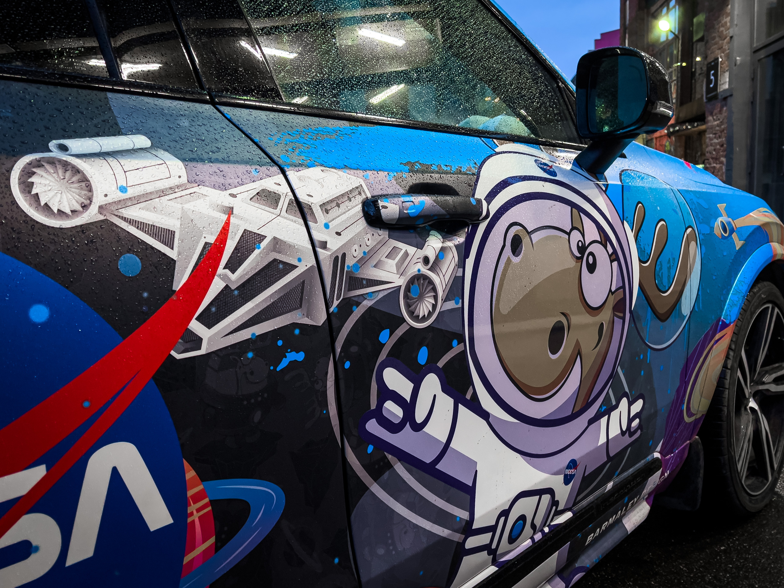 Винилография на Volvo XC90. Студия дизайна и оклейки авто Barmaley Design