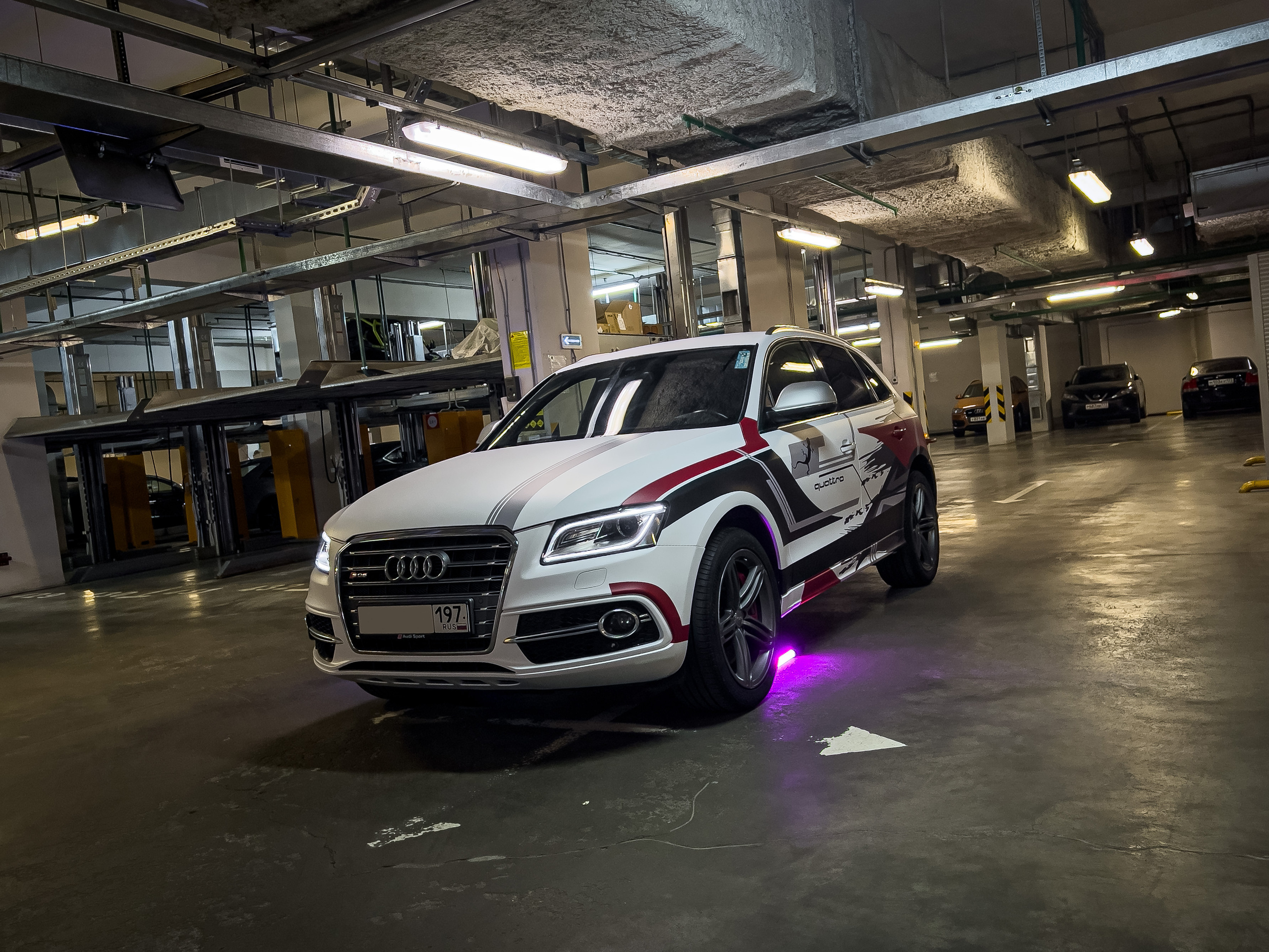 Винилография на Audi Q5. Студия дизайна и оклейки авто Barmaley Design