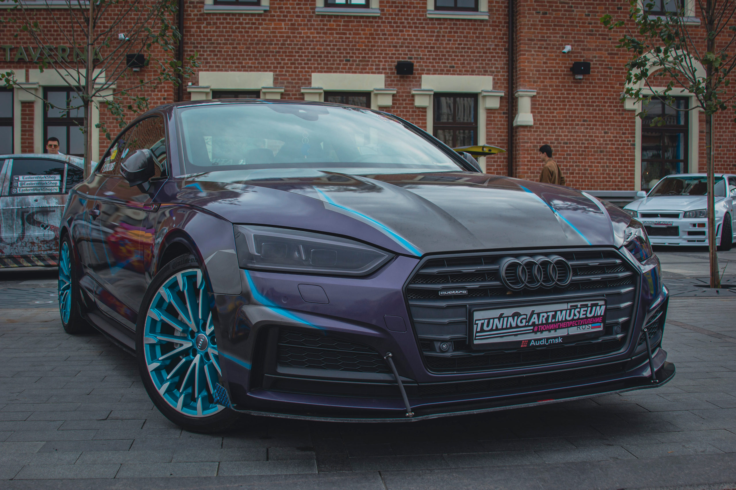 Винилография на Audi A5. Студия дизайна и оклейки авто Barmaley Design