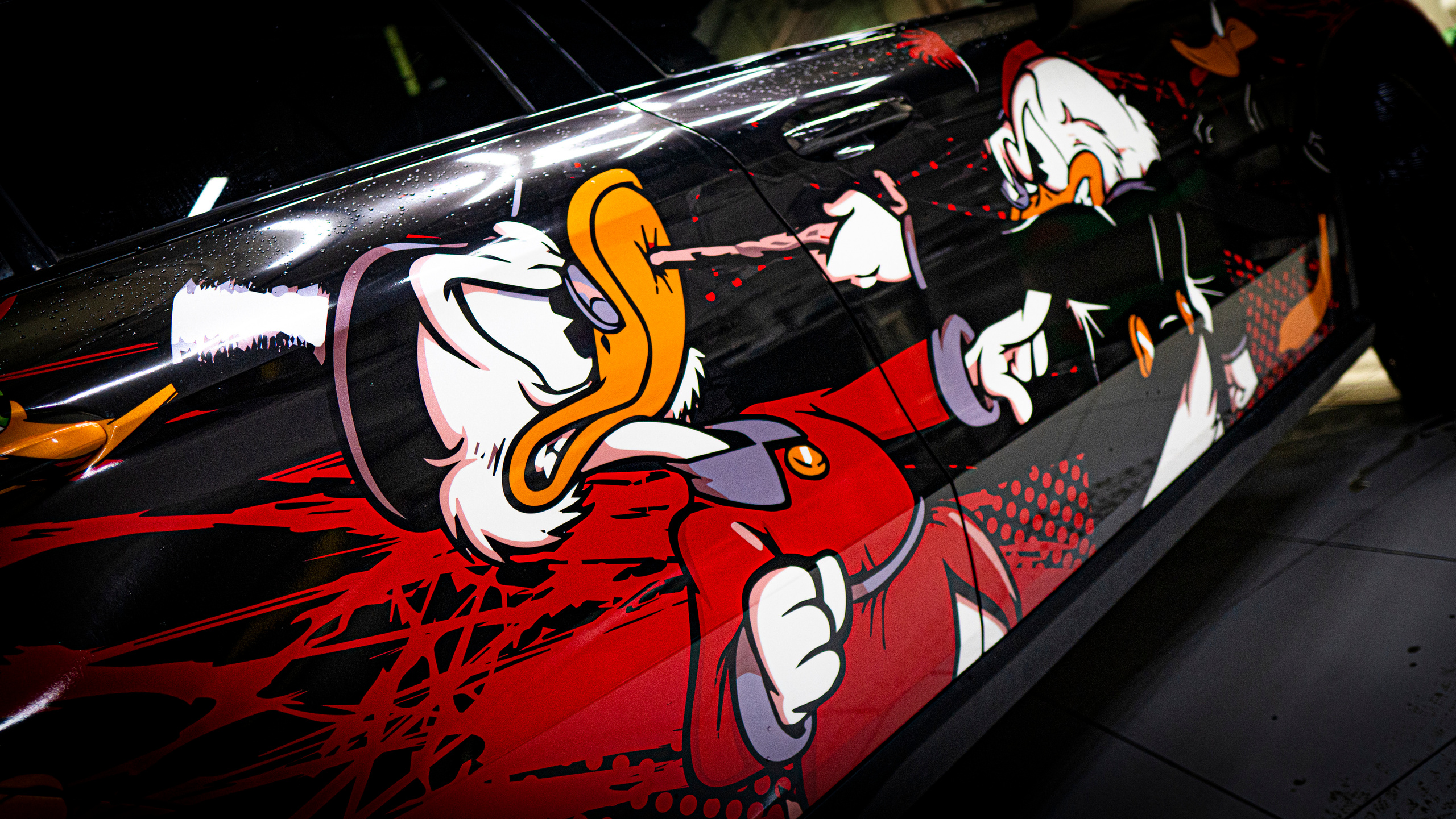 Винилография на Mercedes Benz GLE Coupe. Студия дизайна и оклейки авто Barmaley Design