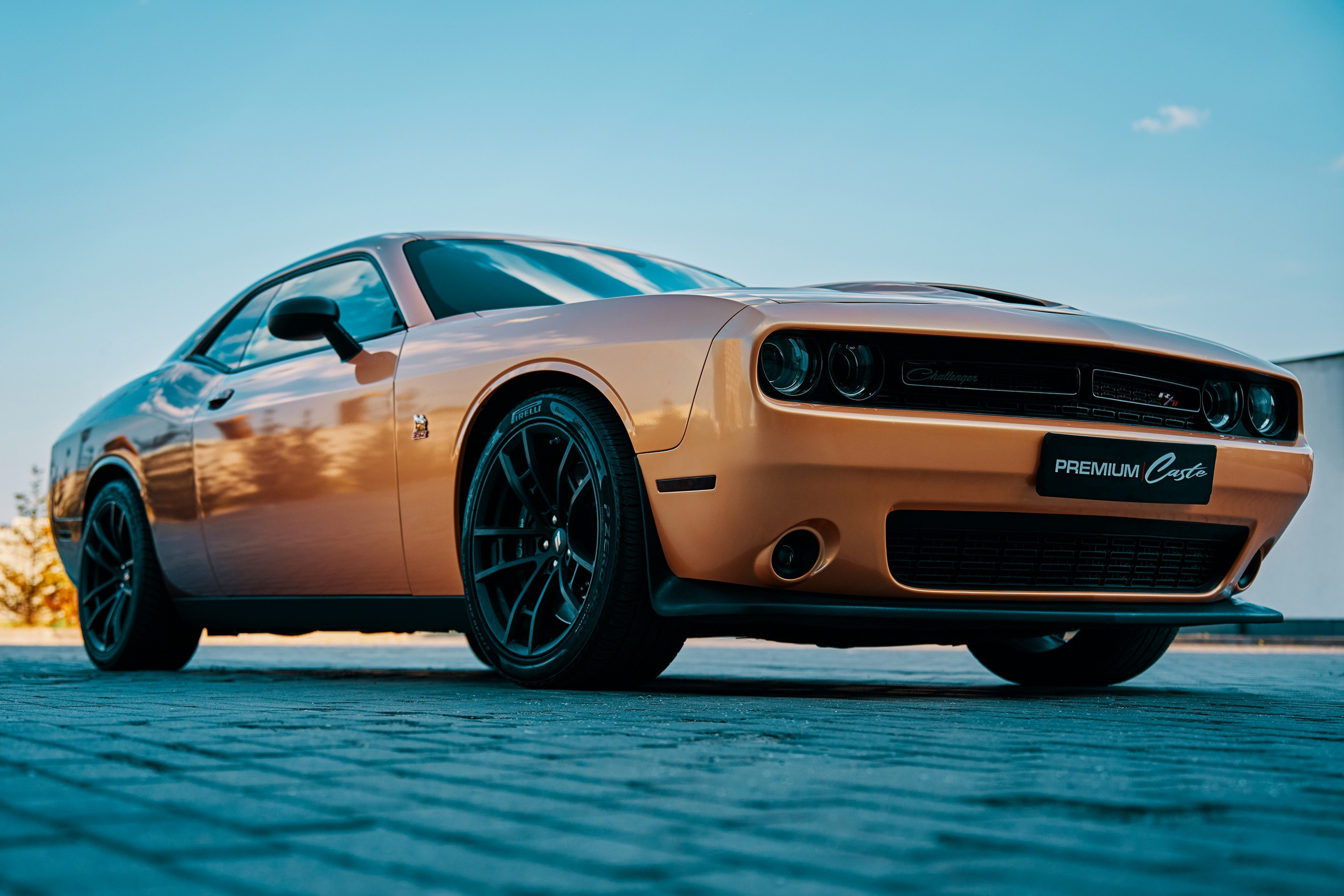 Винилография на Dodge Challenger. Студия дизайна и оклейки авто Barmaley Design