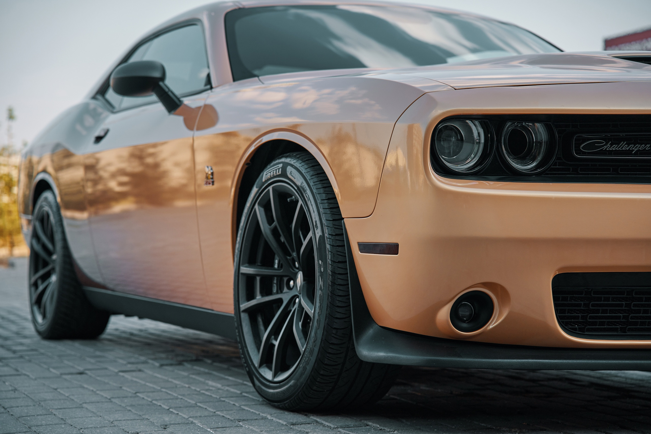 Винилография на Dodge Challenger. Студия дизайна и оклейки авто Barmaley Design