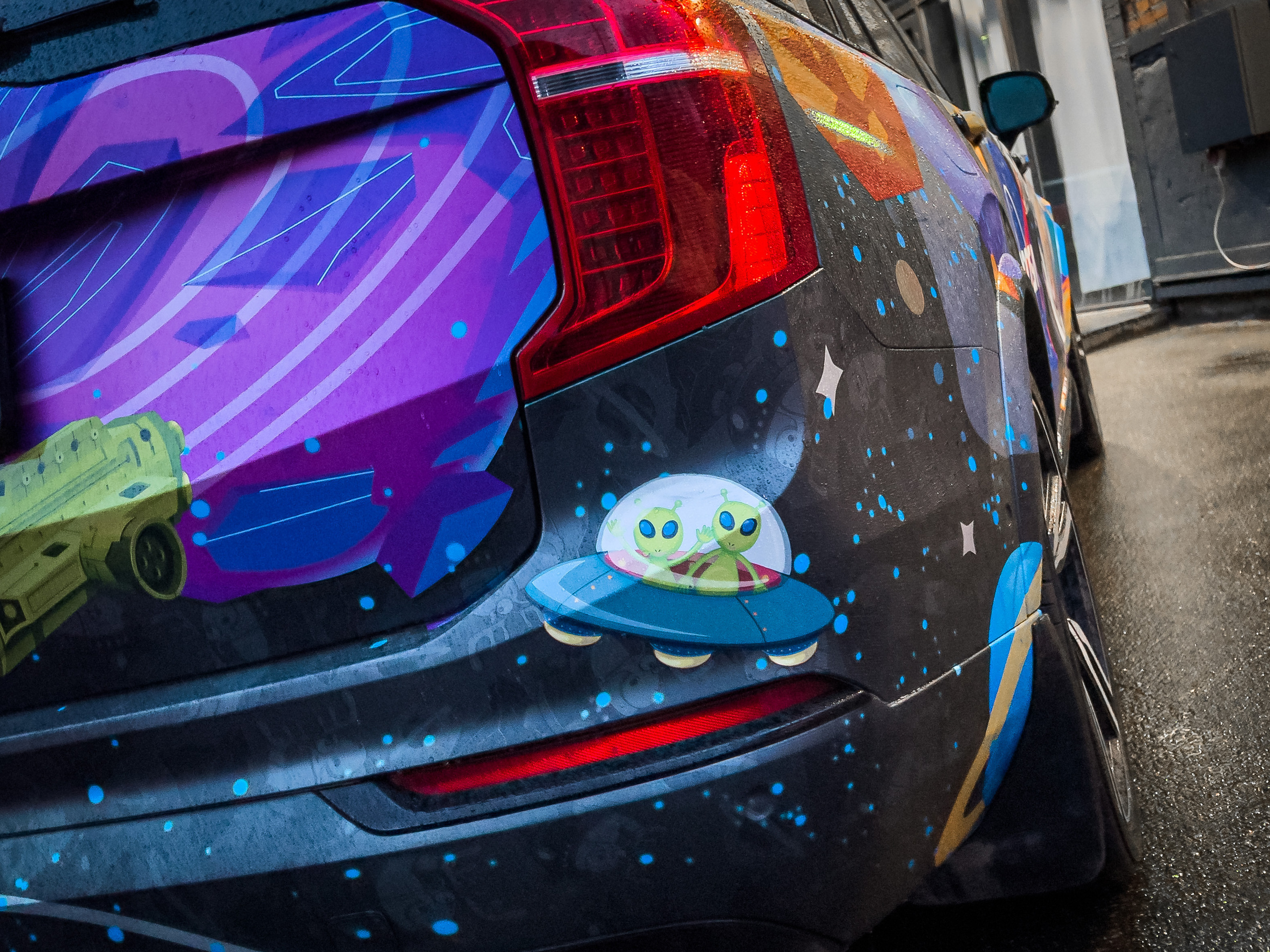 Винилография на Volvo XC90. Студия дизайна и оклейки авто Barmaley Design