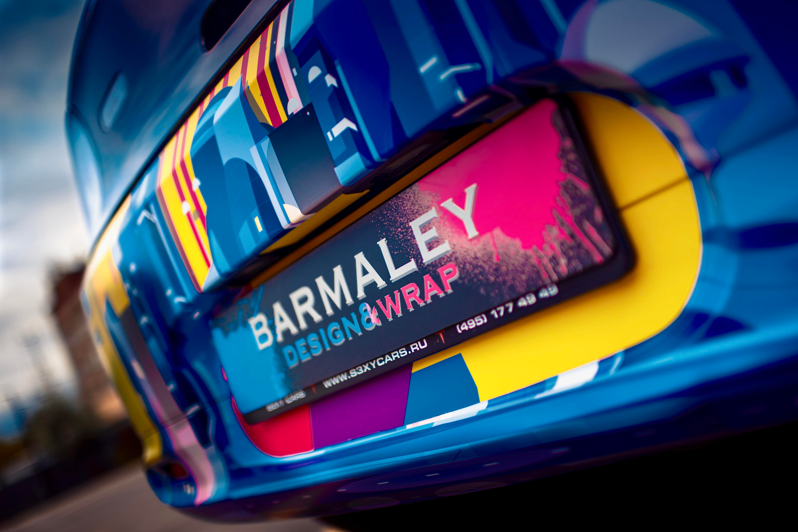 Винилография на Honda E. Студия дизайна и оклейки авто Barmaley Design