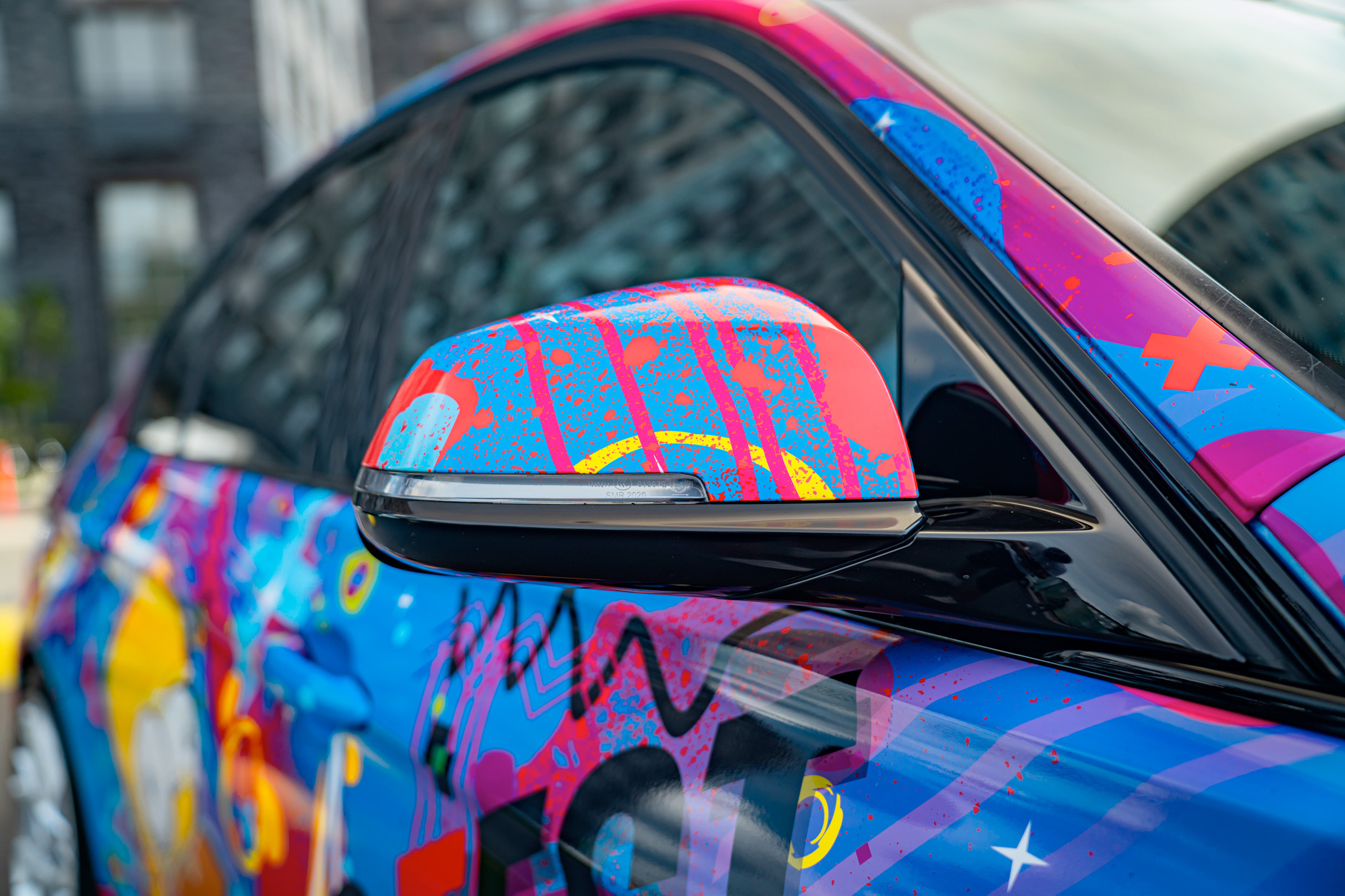 Винилография на BMW 3 F30. Студия дизайна и оклейки авто Barmaley Design