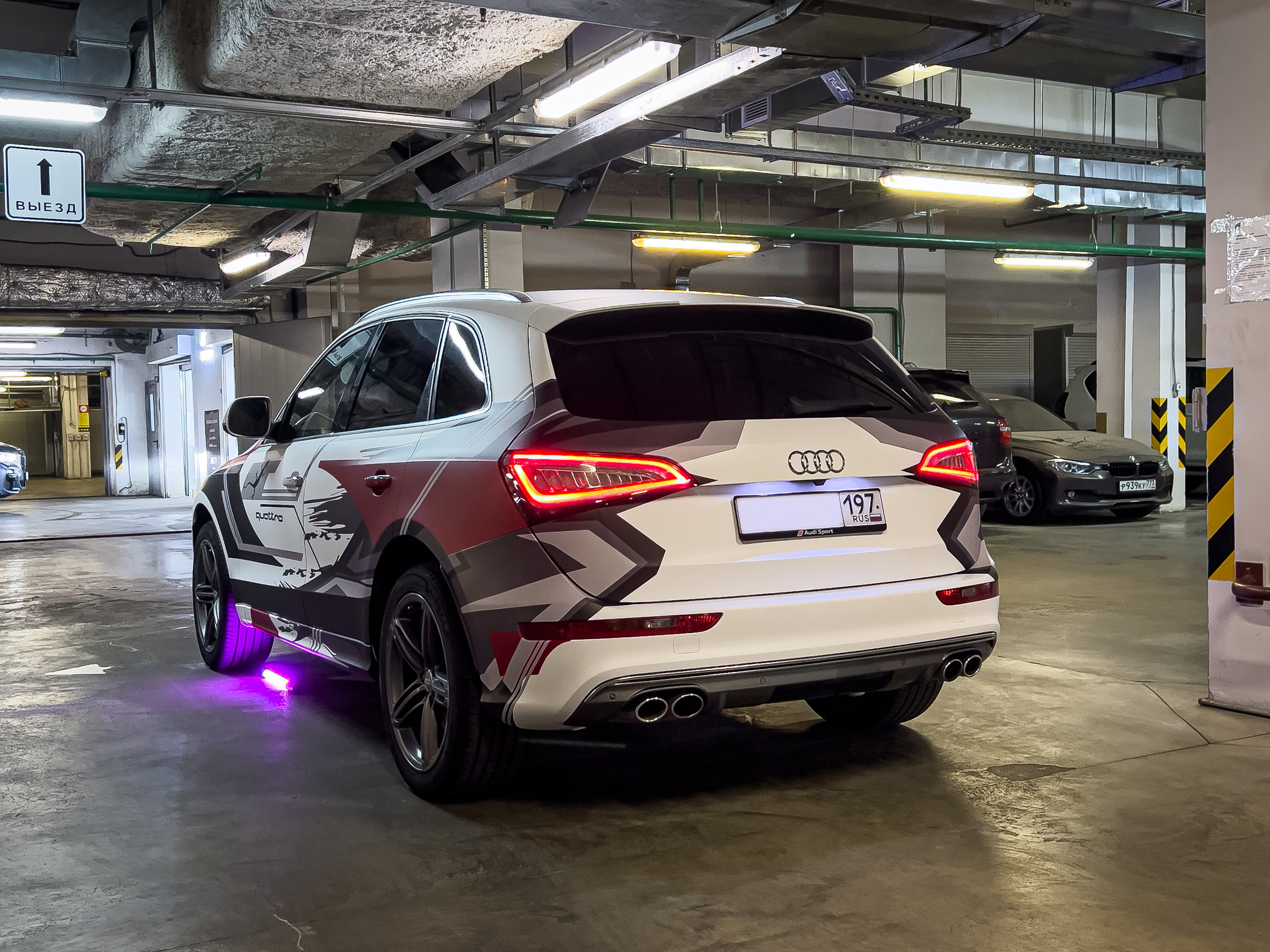 Винилография на Audi Q5. Студия дизайна и оклейки авто Barmaley Design