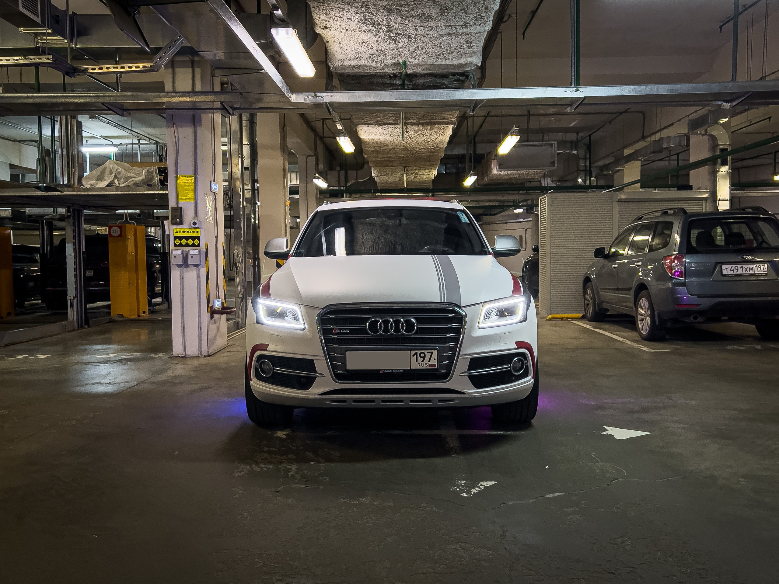 Винилография на Audi Q5. Студия дизайна и оклейки авто Barmaley Design