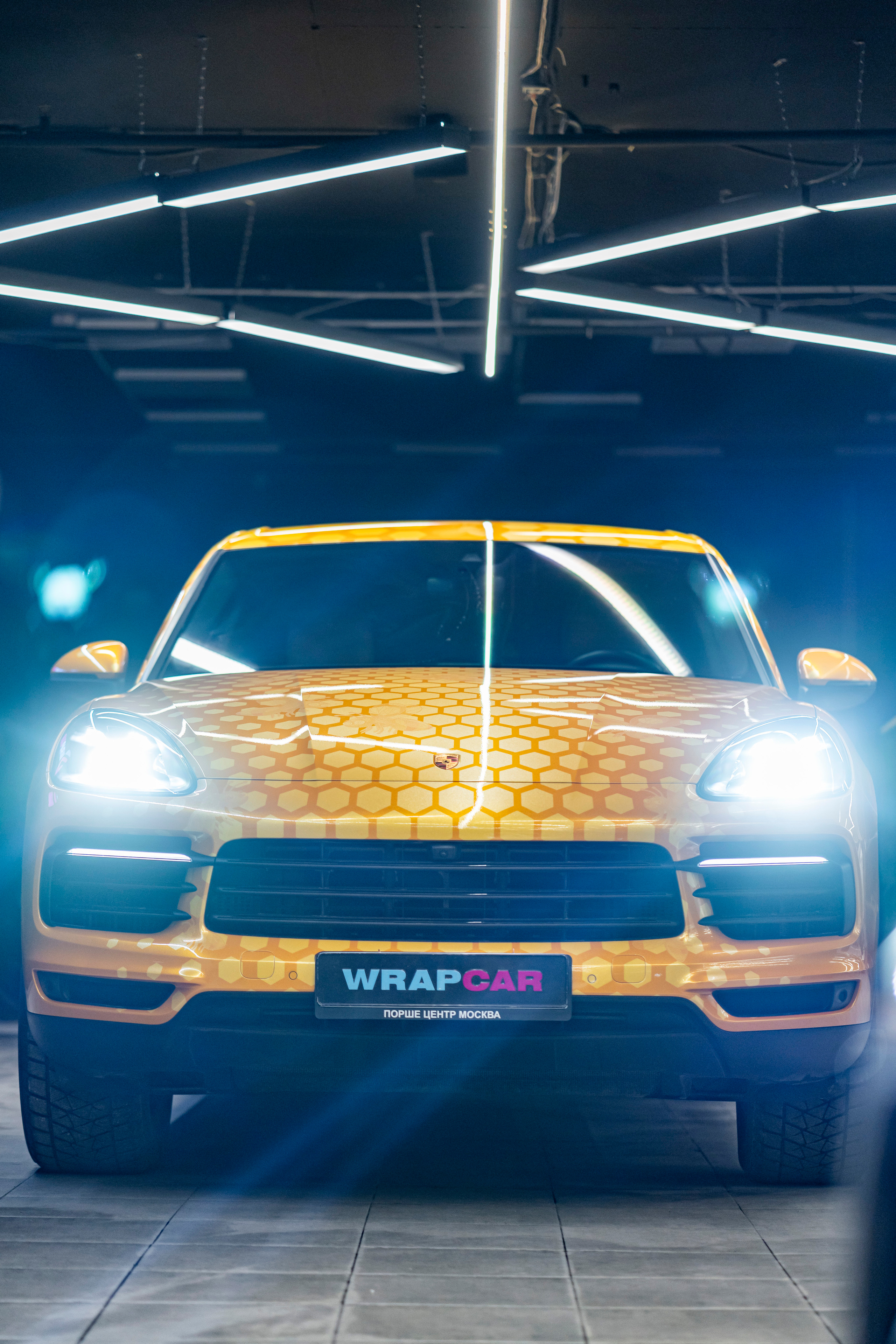 Винилография на Porsche Cayenne. Студия дизайна и оклейки авто Barmaley Design