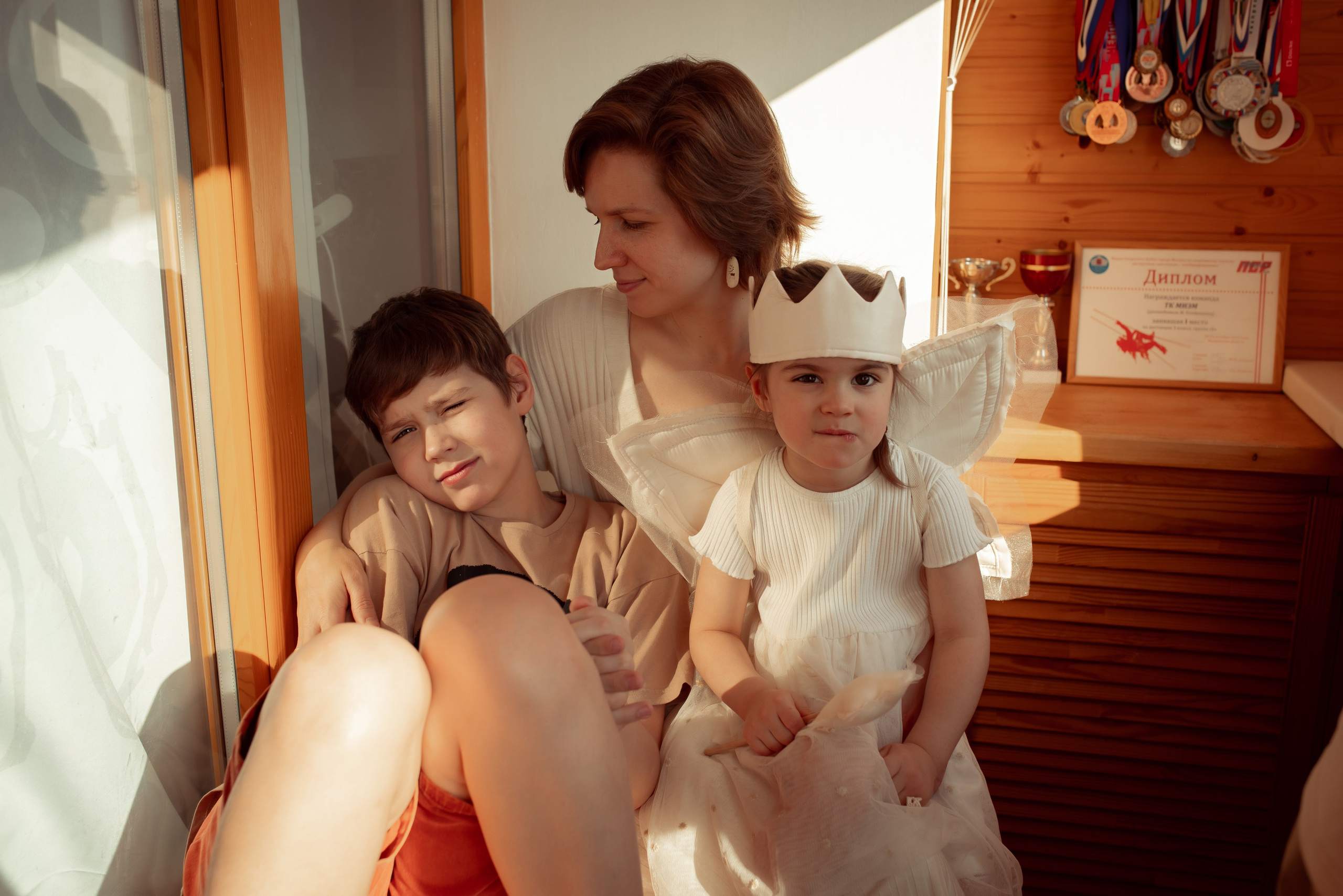 Александра, Максим, Евгений и Ксюша. Семейный и детский фотограф в Москве Дорогова Екатерина