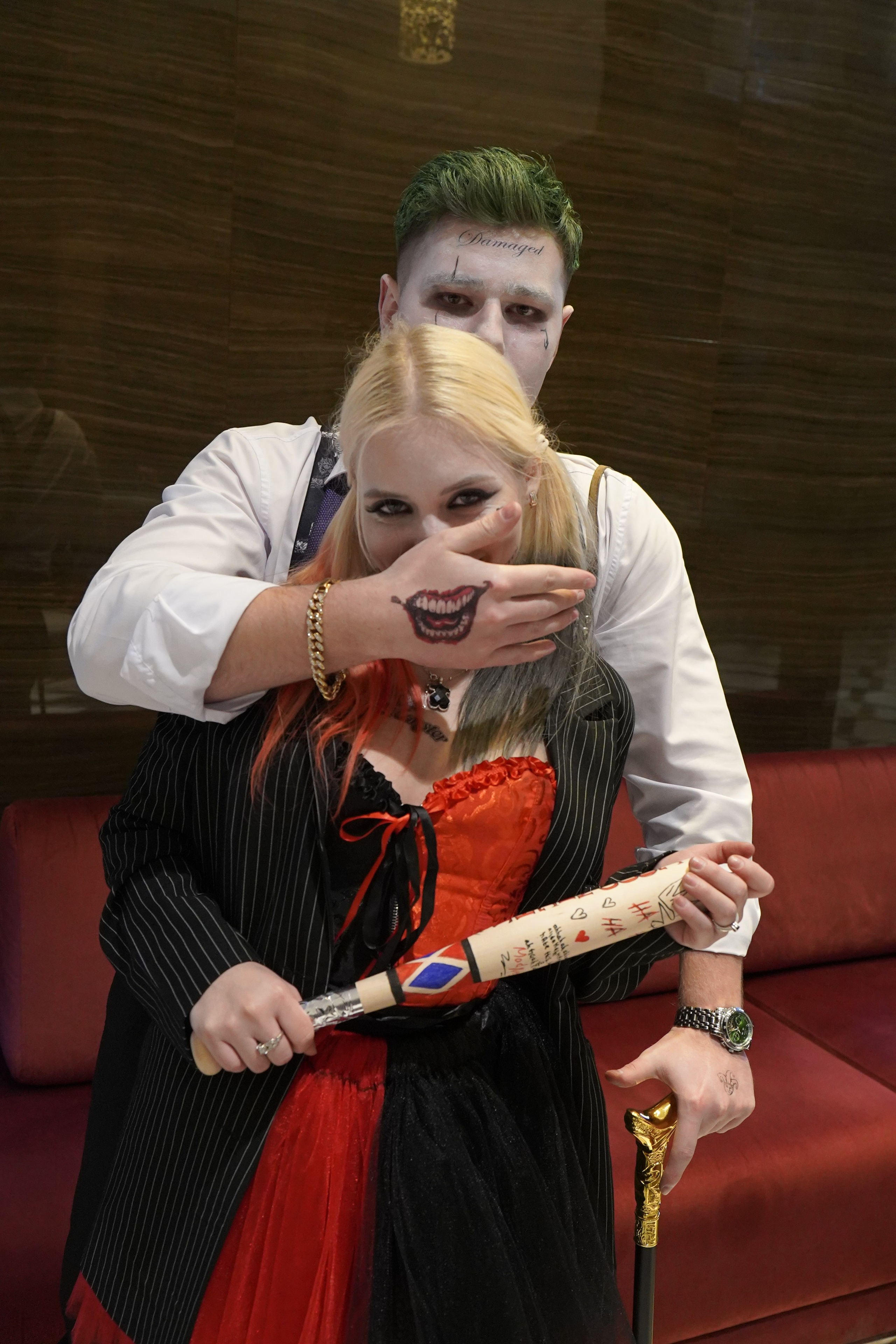 Харли и Джокер. Фотограф и видеограф Елена Суетенкова, Создание ярких воспоминаний о важных событиях. Москва, Россия, Мир