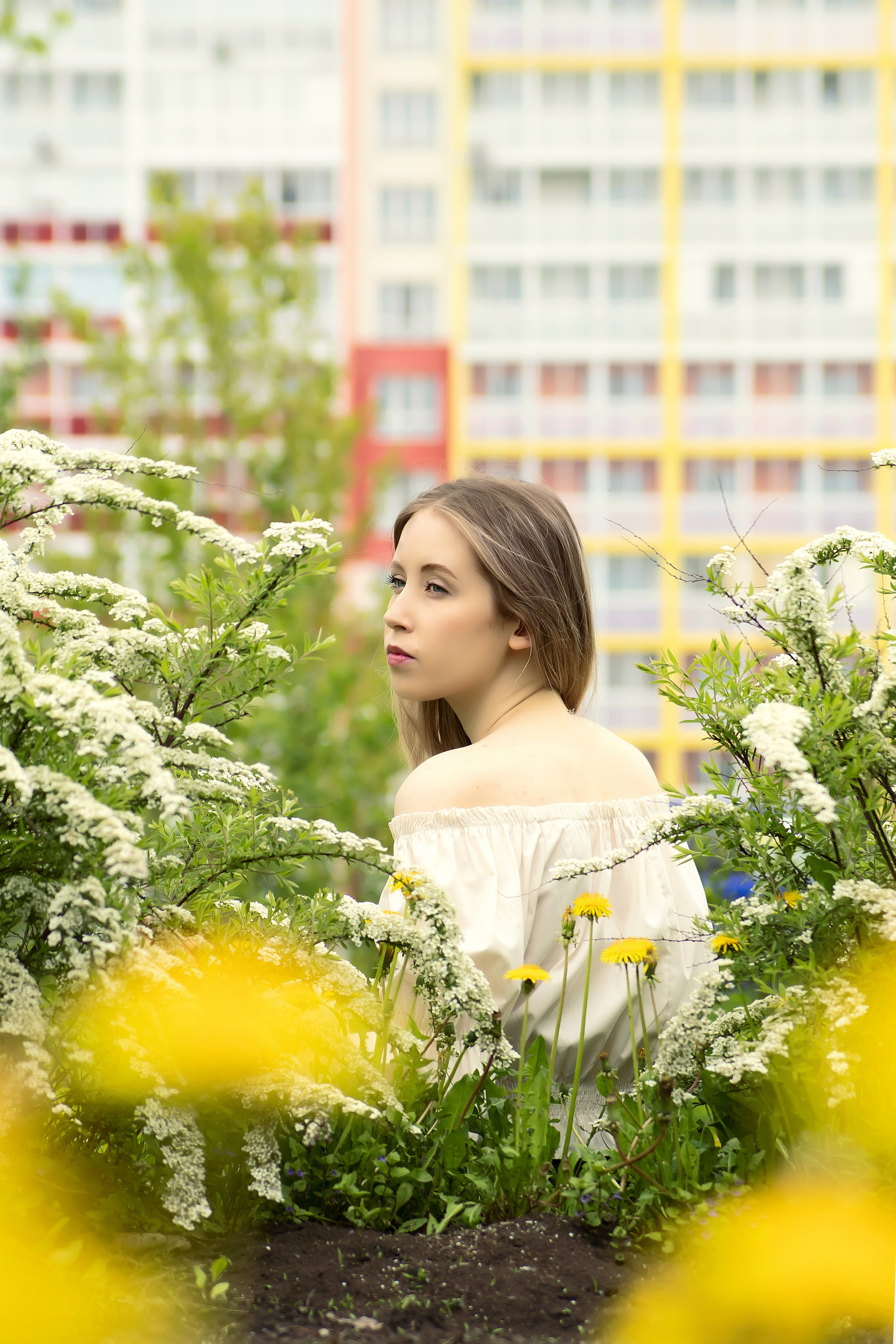 Индивидуальная фотосессия на цветении. Детский и семейный фотограф Кемерово Антонина Семеркова!
