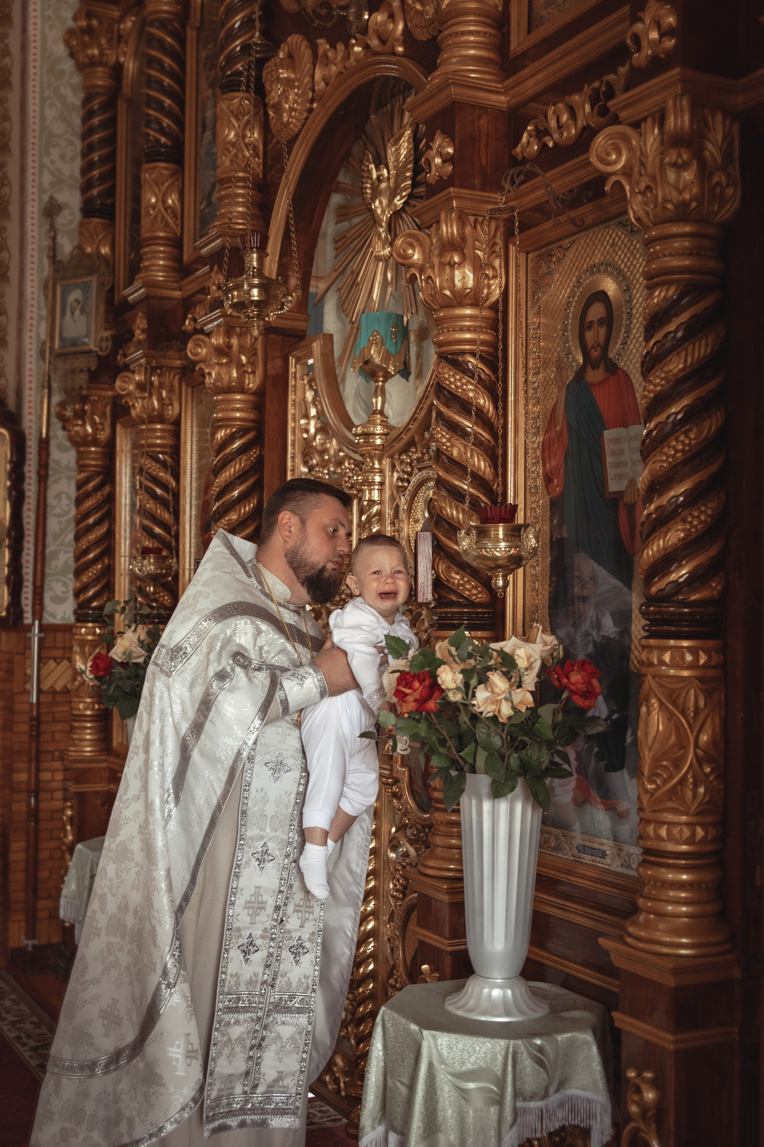 Таинство Крещения Романа. Храм Пантелеймона Целителя Славянск н/К. Фотограф на Крещение и Венчание Краснодарский край — Гранкина Юлия