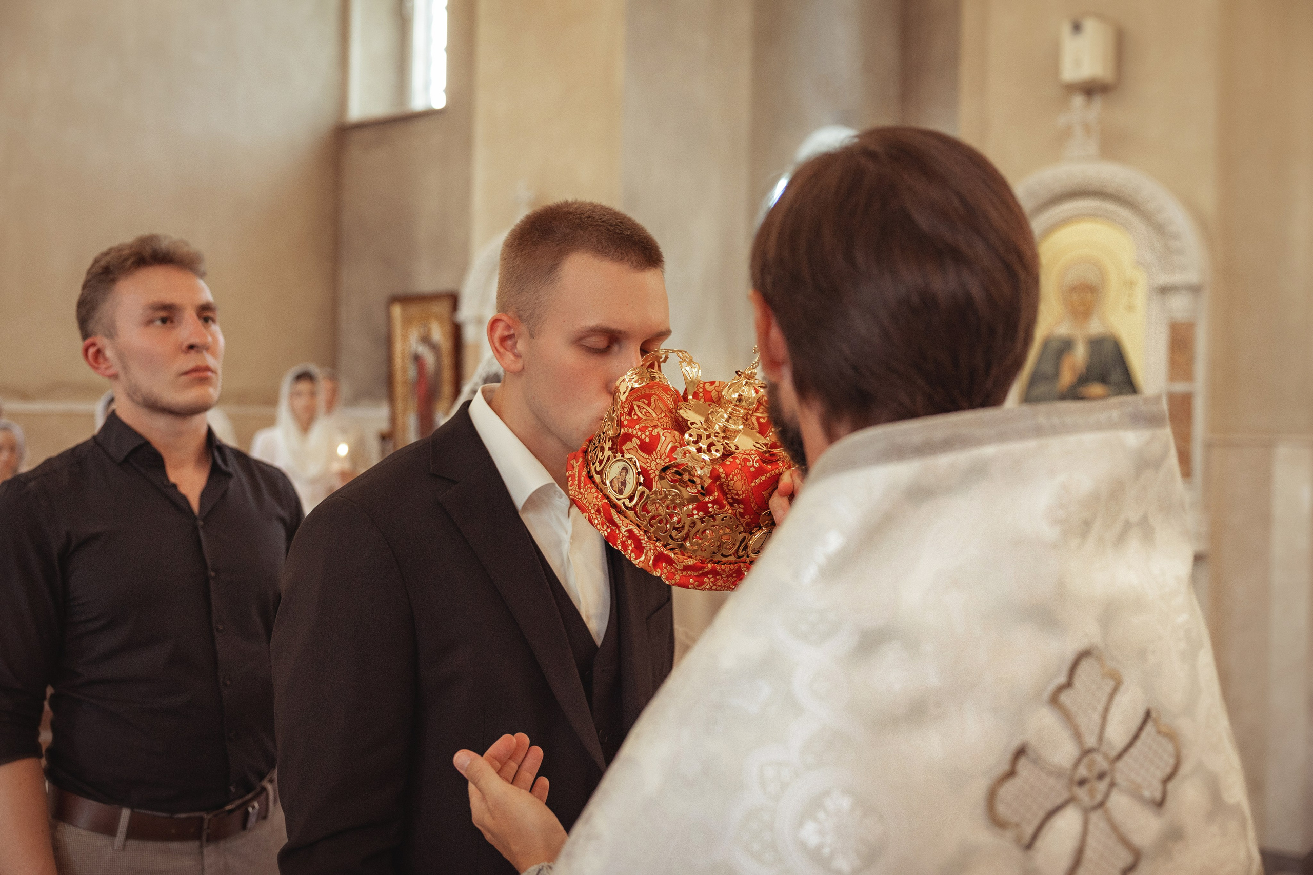 Таинство Венчания Матвея и Анны. Храм Александра Невского Славянск-на-Кубани. Фотограф на Крещение и Венчание Краснодарский край — Гранкина Юлия