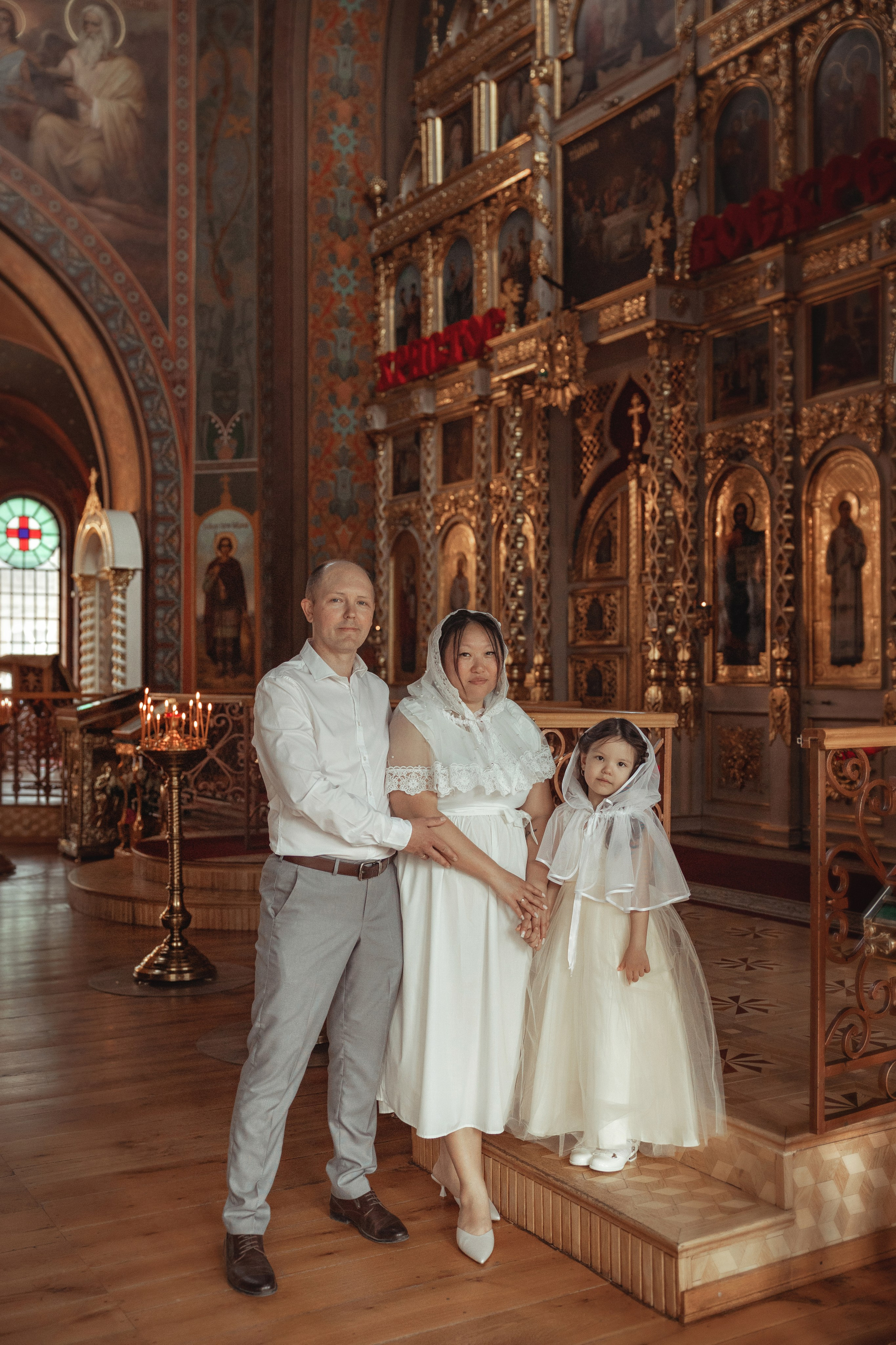 Таинство Крещения Елисаветы. Свято-Троицкиц собор, г. Краснодар. Фотограф на Крещение и Венчание Краснодарский край — Гранкина Юлия