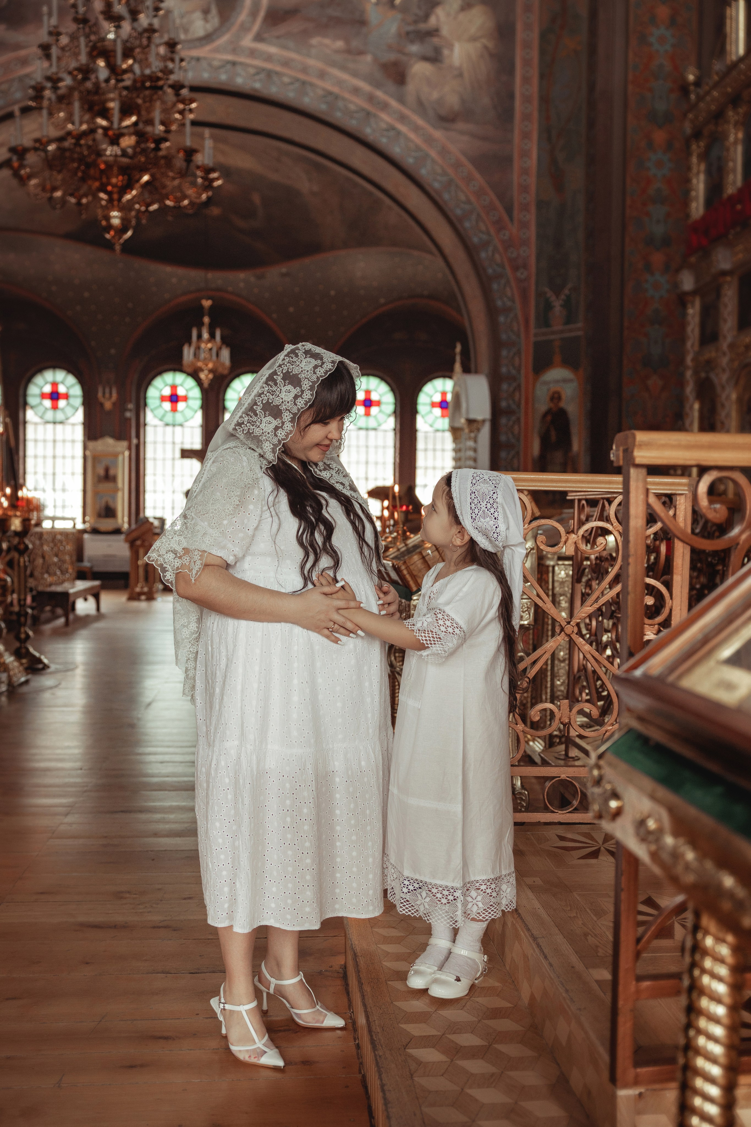 Таинство Крещения Елисаветы. Свято-Троицкиц собор, г. Краснодар. Фотограф на Крещение и Венчание Краснодарский край — Гранкина Юлия