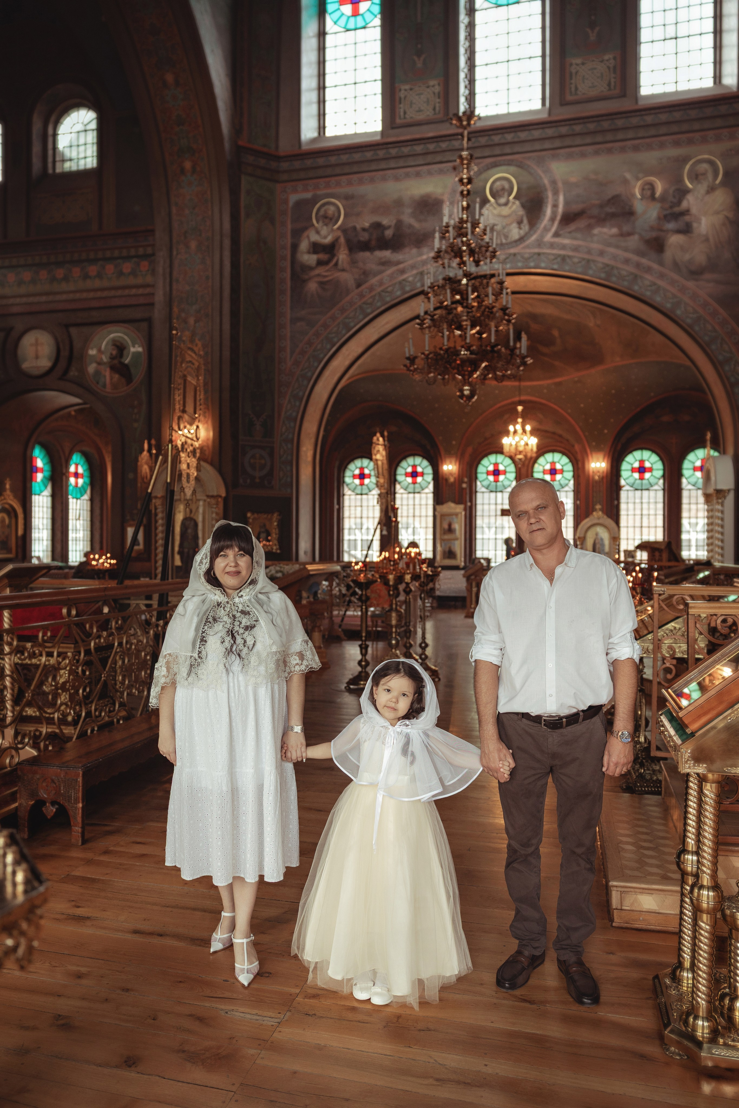 Таинство Крещения Елисаветы. Свято-Троицкиц собор, г. Краснодар. Фотограф на Крещение и Венчание Краснодарский край — Гранкина Юлия
