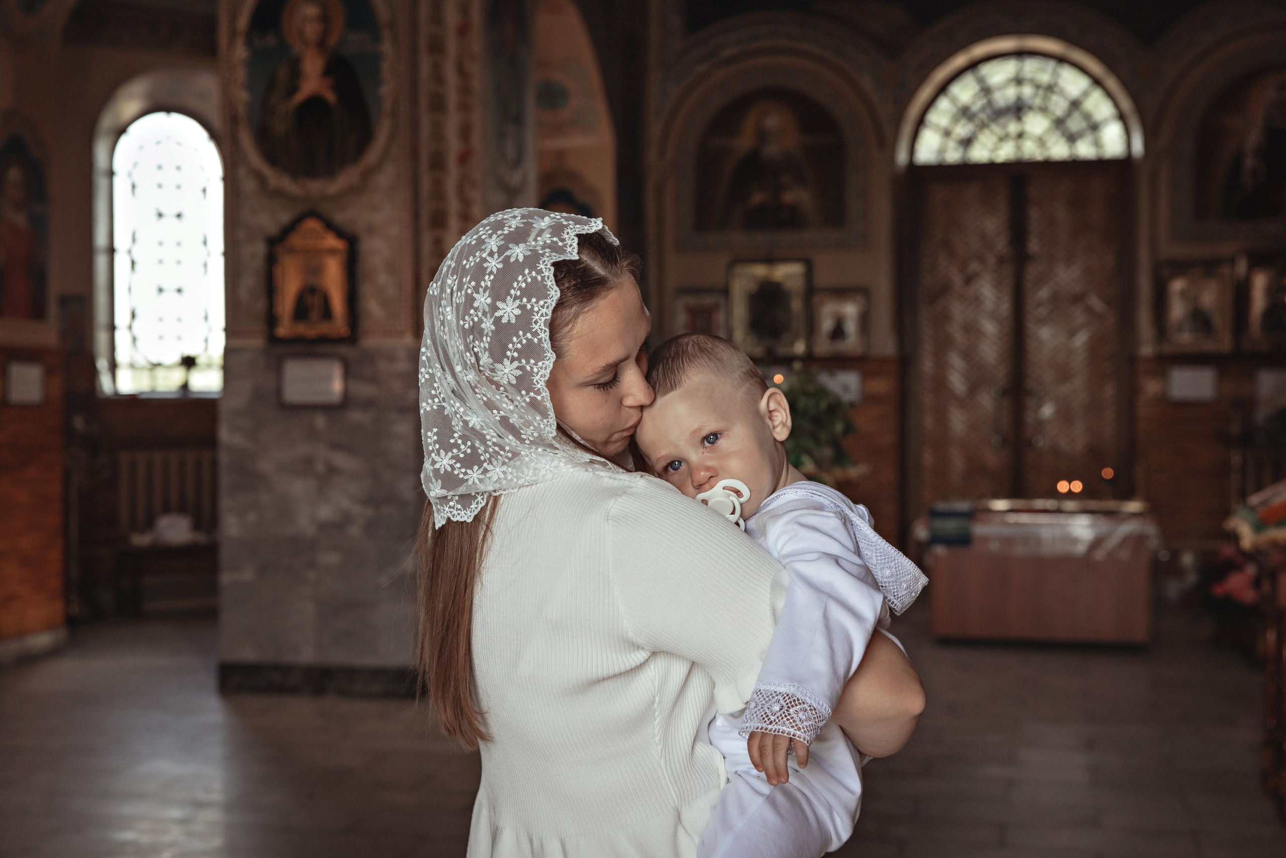 Таинство Крещения Романа. Храм Пантелеймона Целителя Славянск н/К. Фотограф на Крещение и Венчание Краснодарский край — Гранкина Юлия