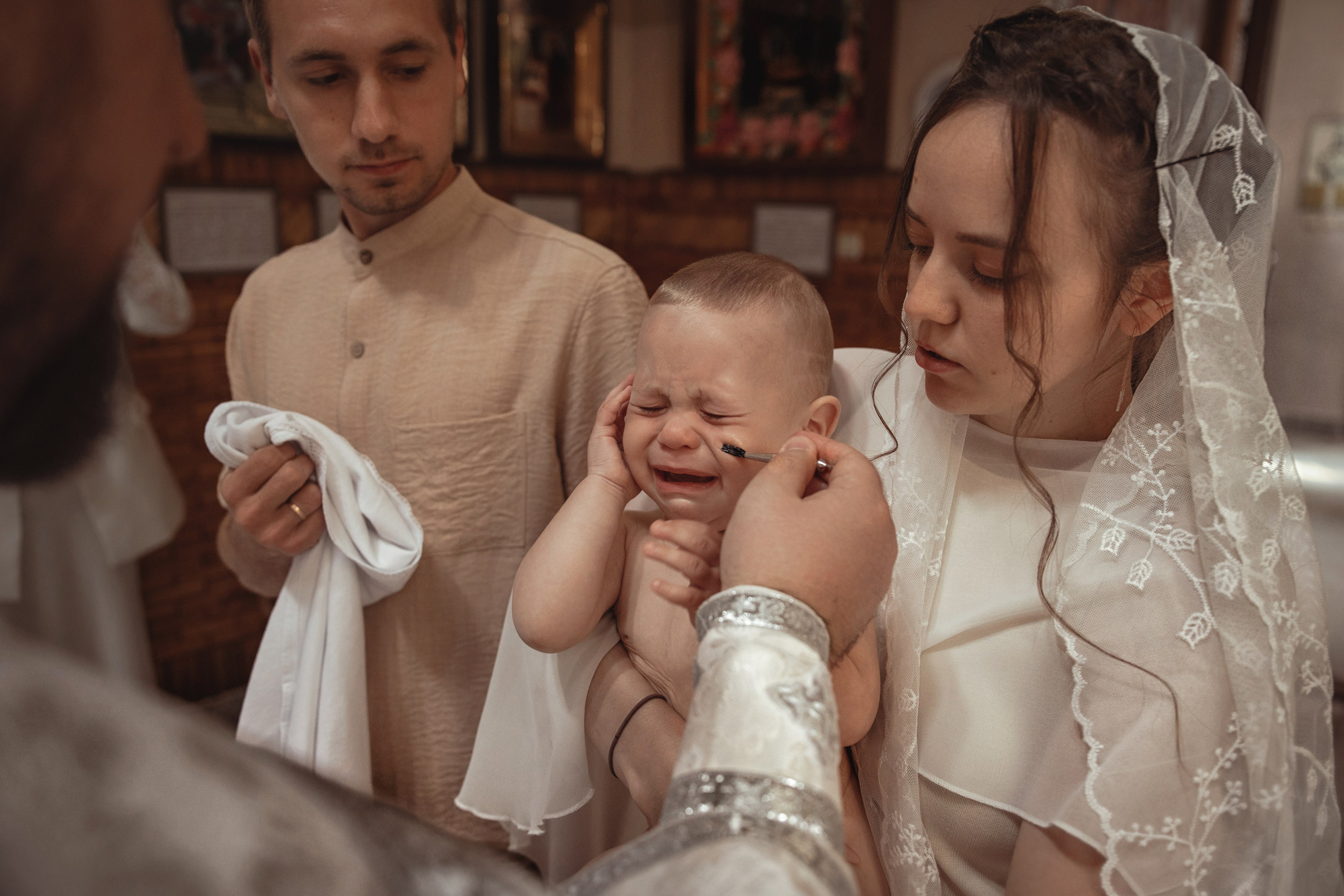 Таинство Крещения Романа. Храм Пантелеймона Целителя Славянск н/К. Фотограф на Крещение и Венчание Краснодарский край — Гранкина Юлия