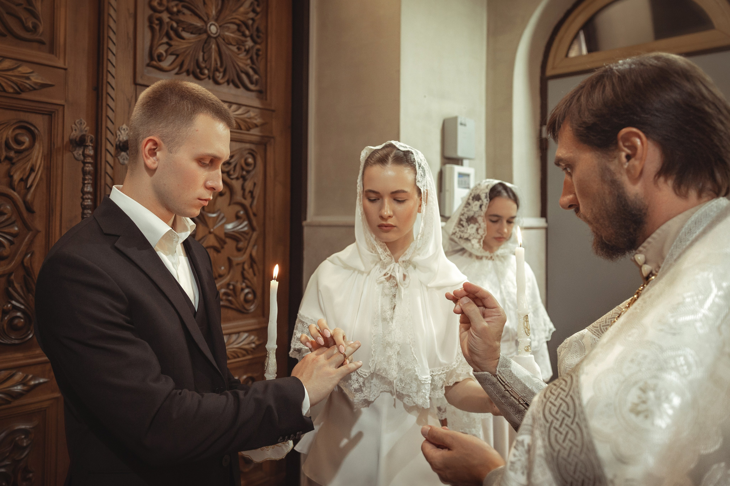 Таинство Венчания Матвея и Анны. Храм Александра Невского Славянск-на-Кубани. Фотограф на Крещение и Венчание Краснодарский край — Гранкина Юлия
