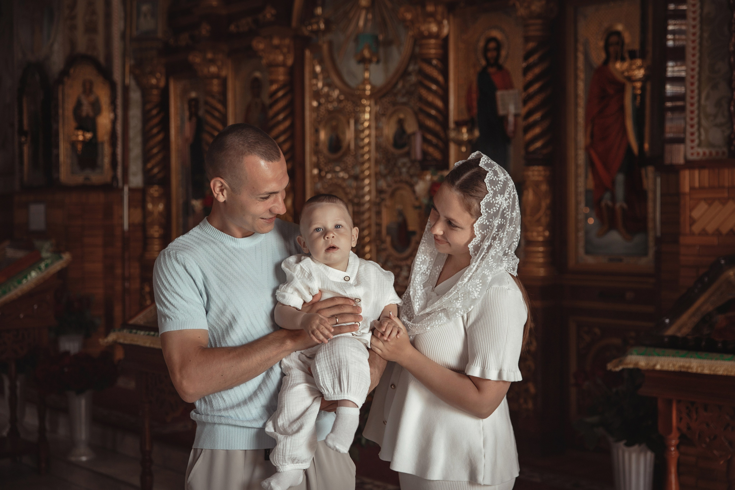 Таинство Крещения Романа. Храм Пантелеймона Целителя Славянск н/К. Фотограф на Крещение и Венчание Краснодарский край — Гранкина Юлия