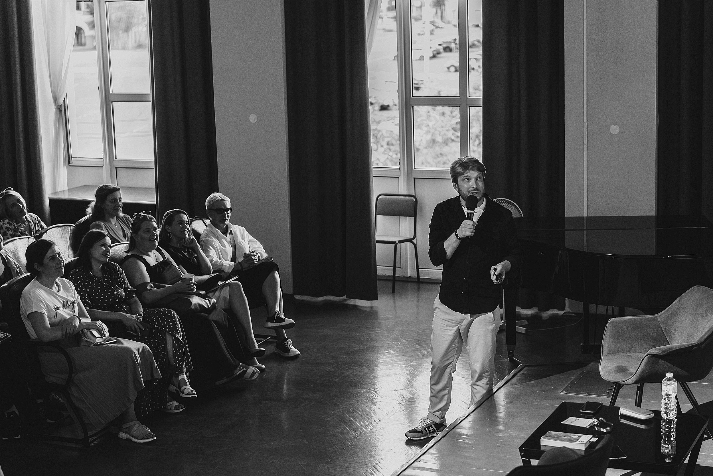 09.08.23 | Лекторий № 34 «У каждого своя гроза» Лекция Антона Ткаченко. Фотограф Роман Рудаков