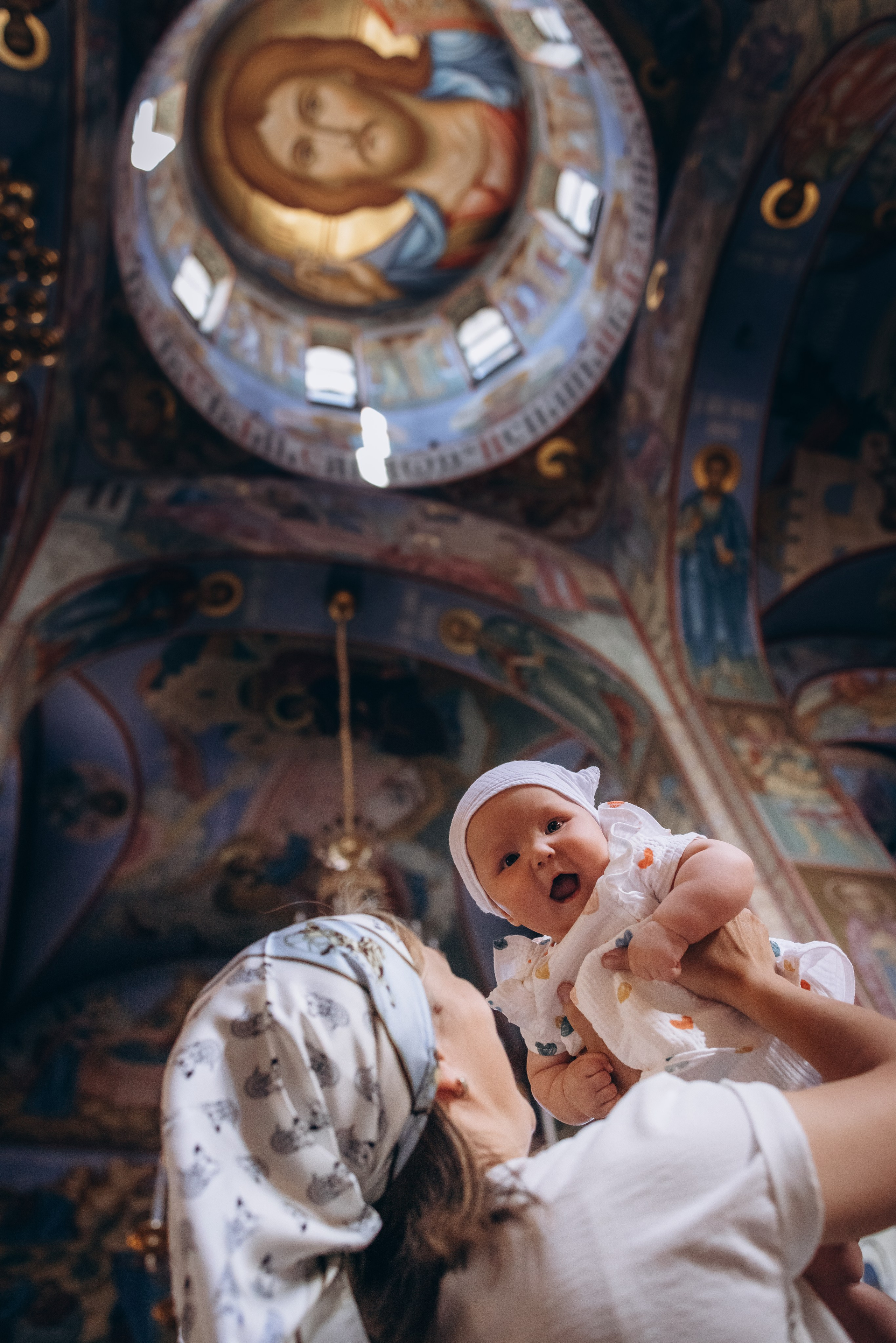 Крещение Лизоньки. Семейный фотограф, детские, семейные, лав стори съемки в Москве