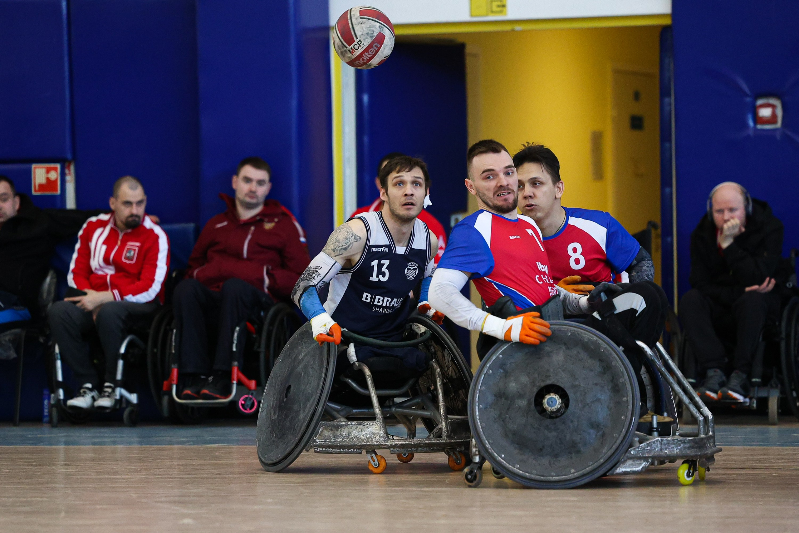 ЧР регби на колясках. Профессиональный спортивный фотограф в Санкт-Петербурге