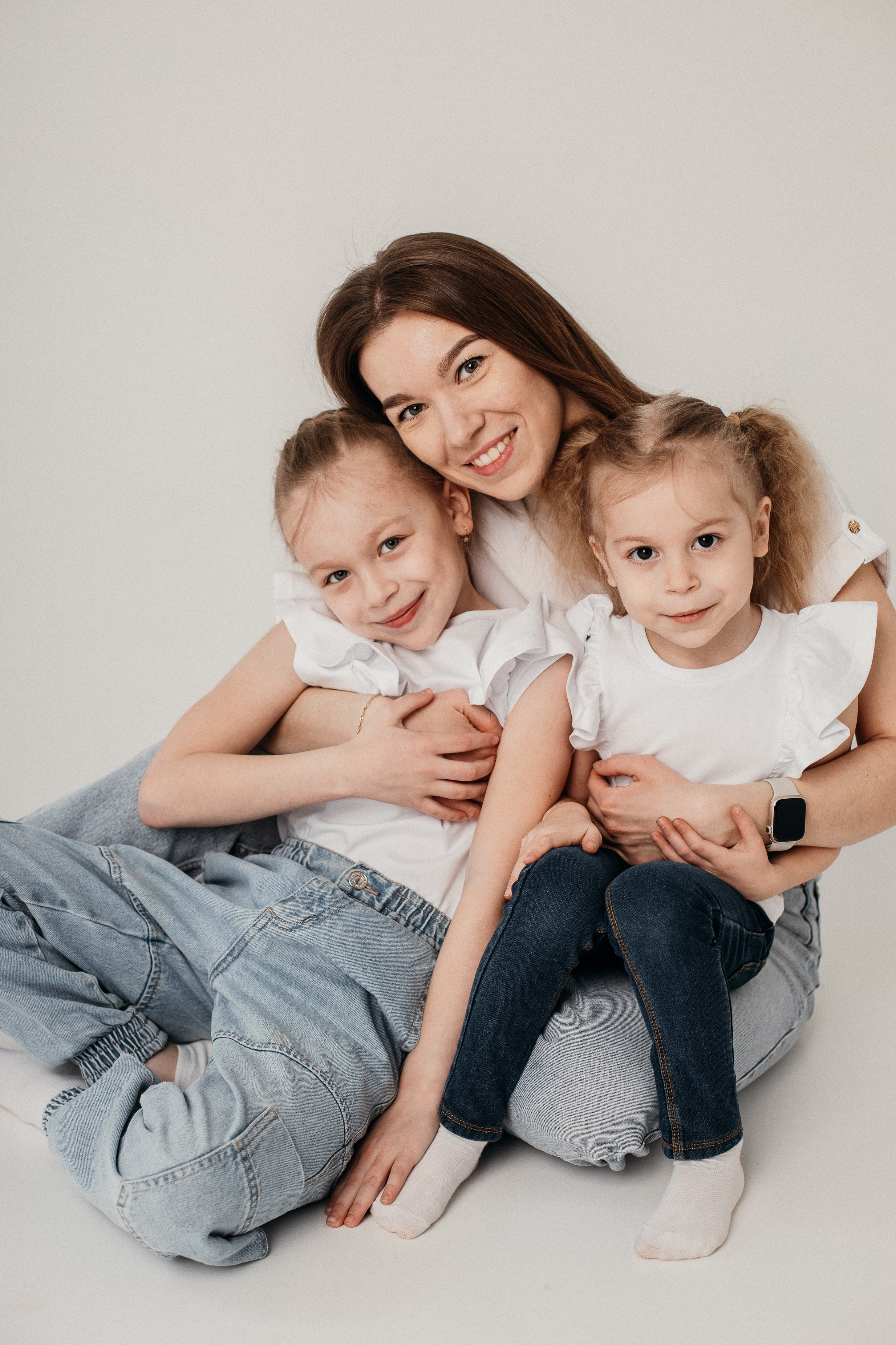 Настя, Соня и Алиса. Семейный фотограф Трусова Евгения в Екатеринбурге