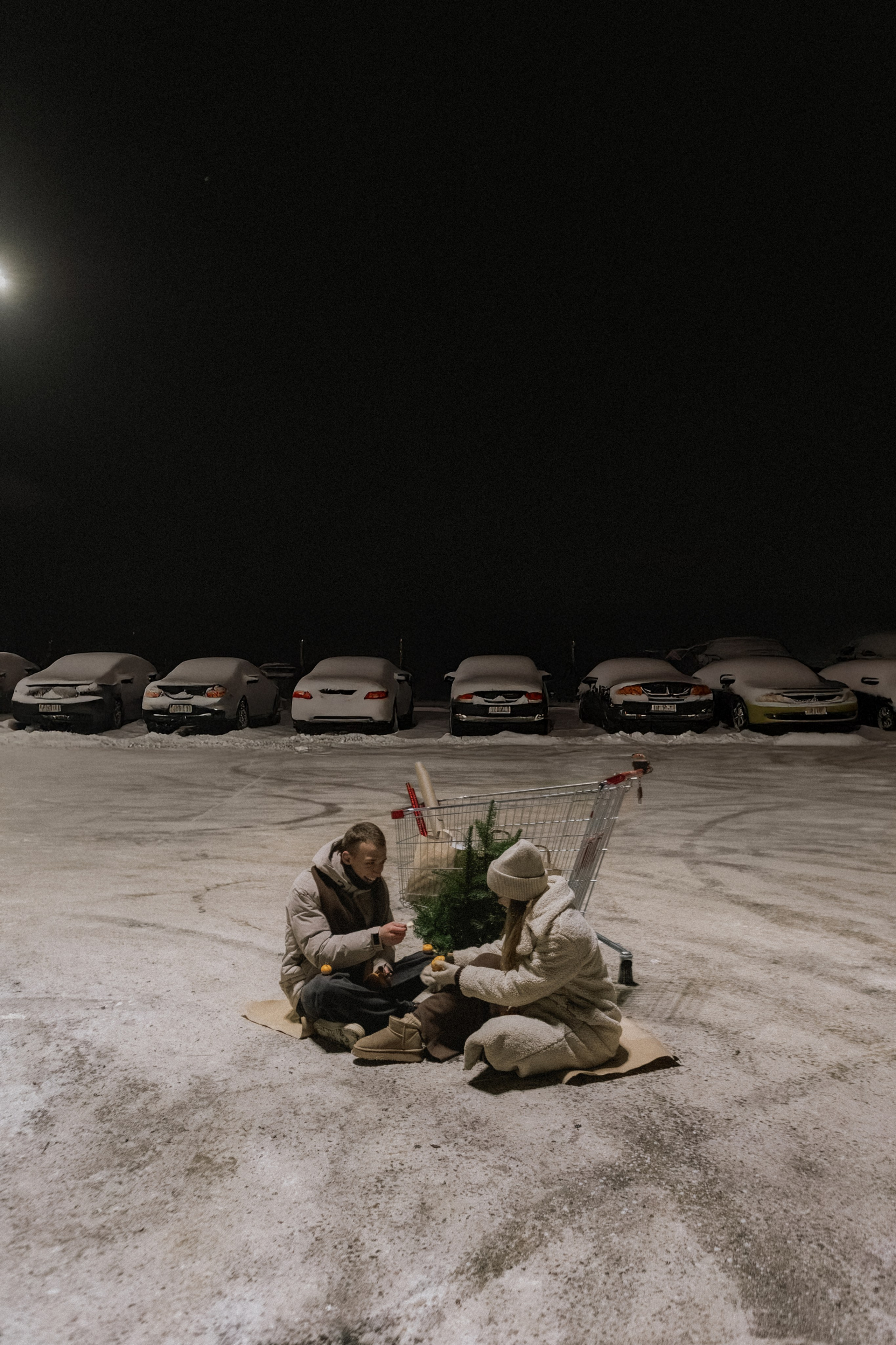 Зимняя лавстори. Фотограф в Москве Таша Логинова