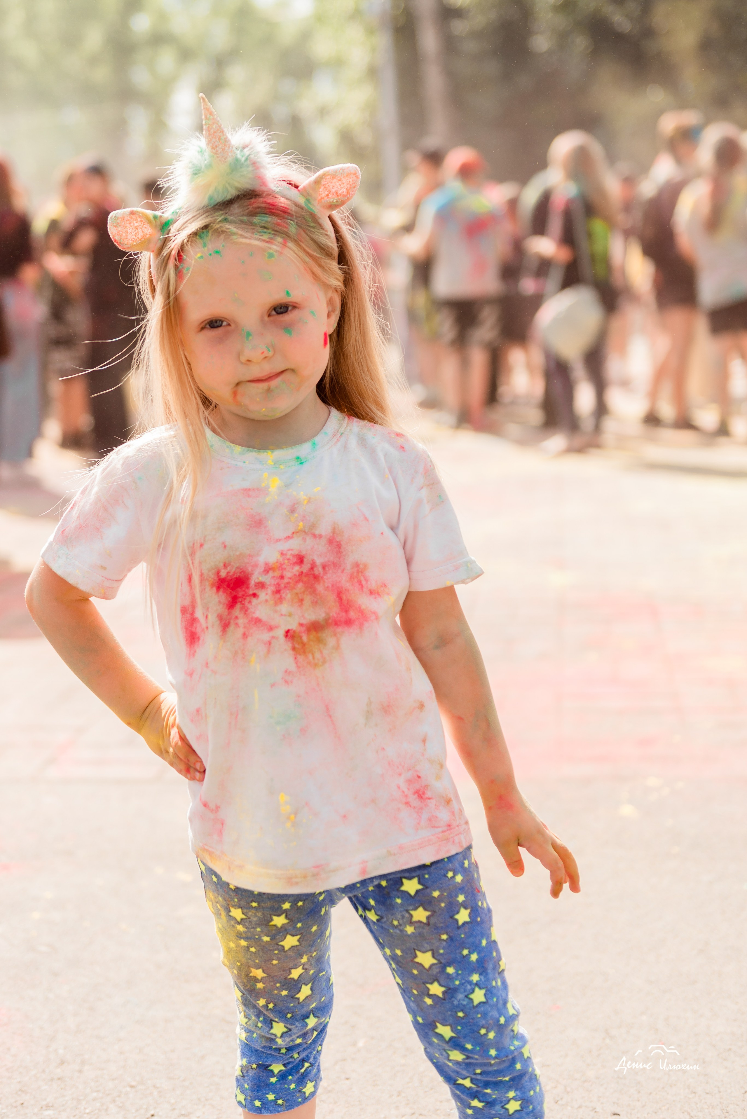 Краски Холи в Комсомольском Парке 2023. Детский фотограф, семейный фотограф и репортажи в Кемерово