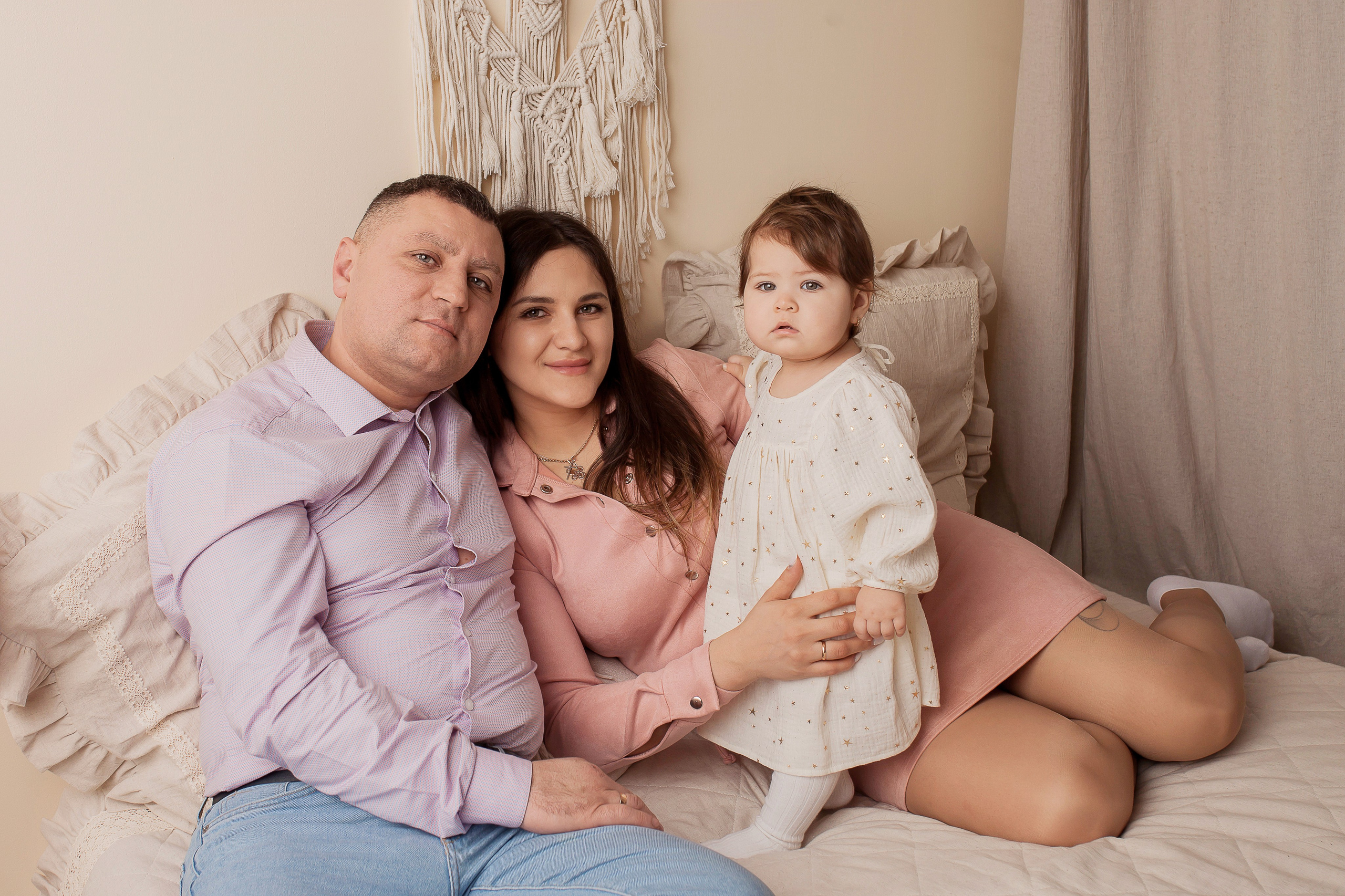 Годовасие — девочки. Фотограф новорожденных в Новокузнецке Анна Горошникова