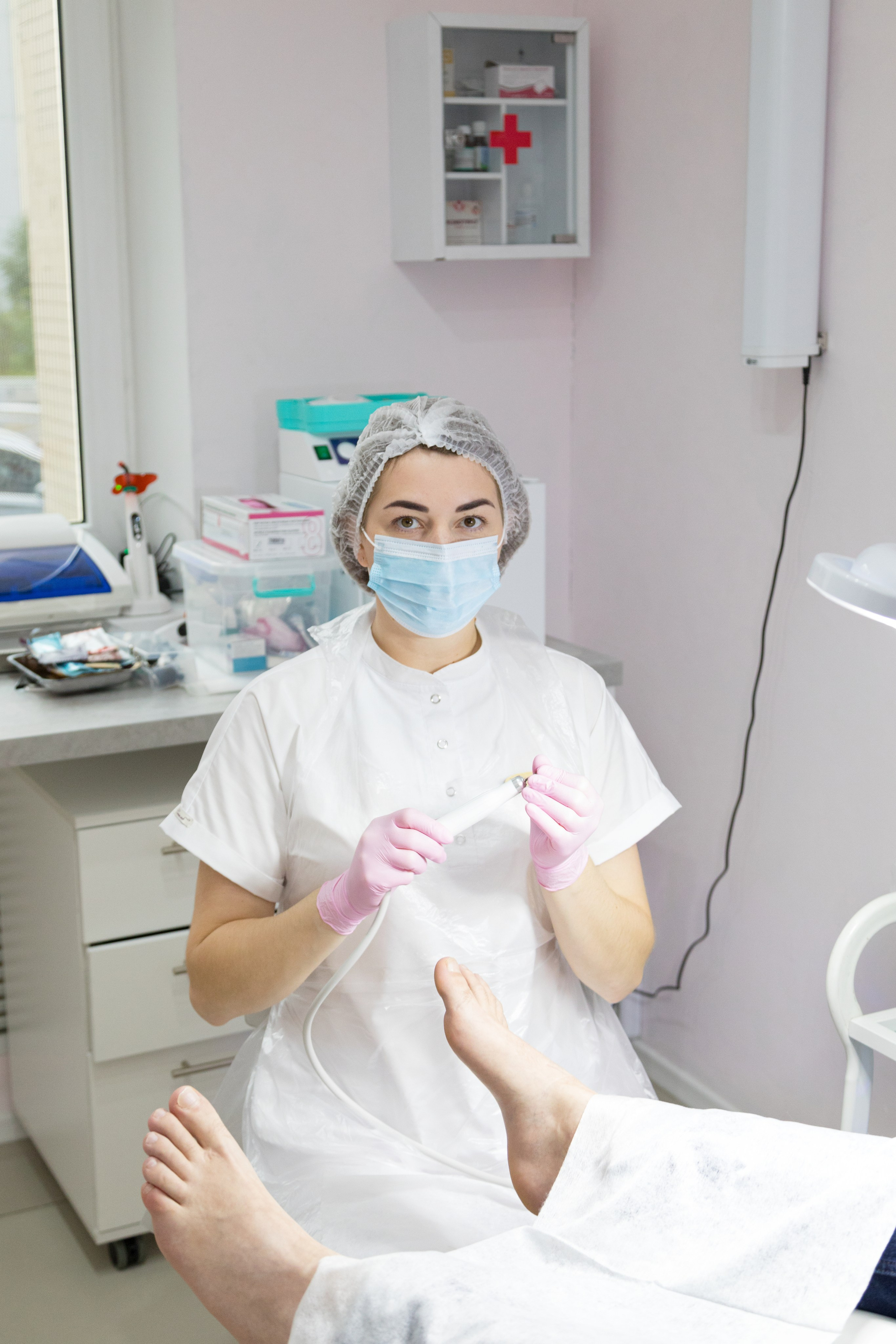 Фотосессия рабочего кабинета подолога. Детский и контент фотограф Надя Волкова Санкт-Петербург