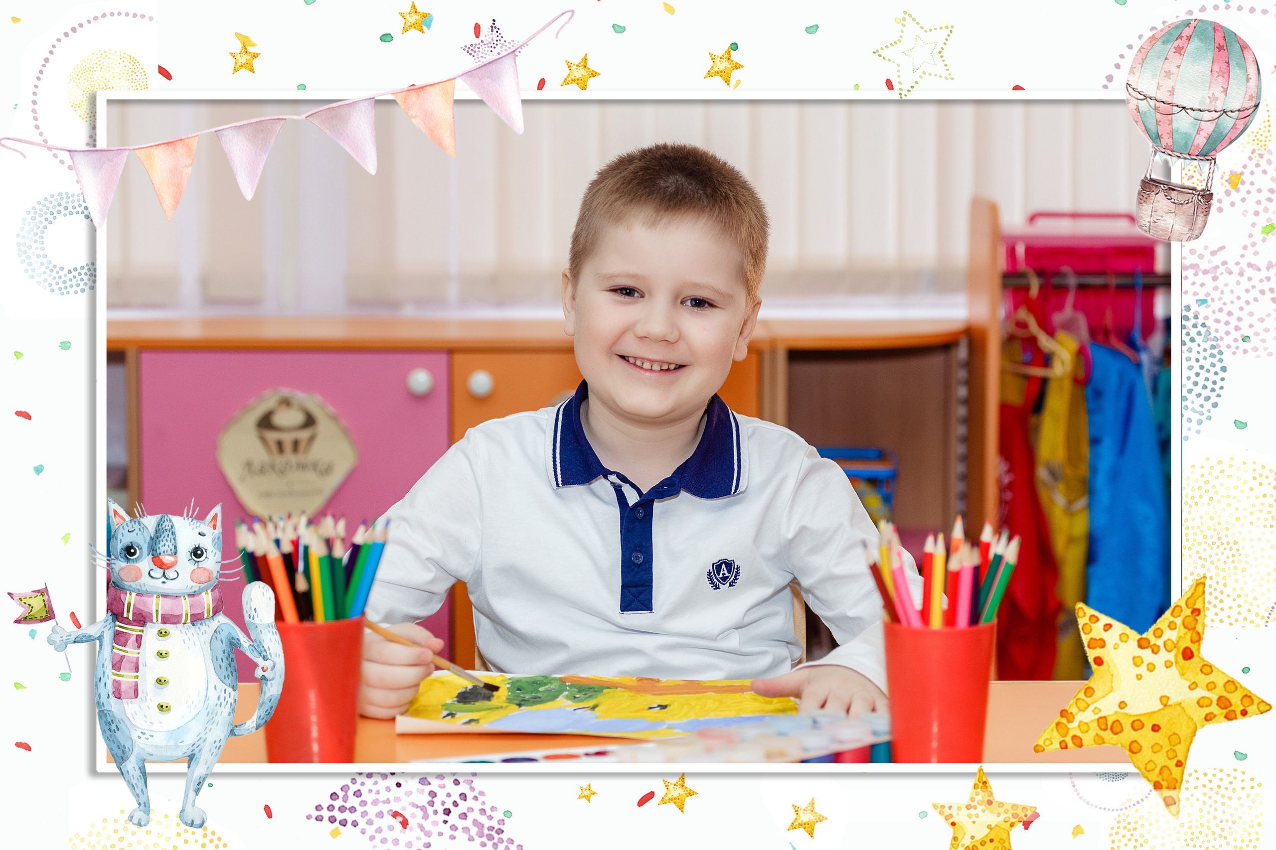 Выпускной альбом для детского сада. Свадебный и семейный фотограф в Оренбурге Ильяна Тукжанова