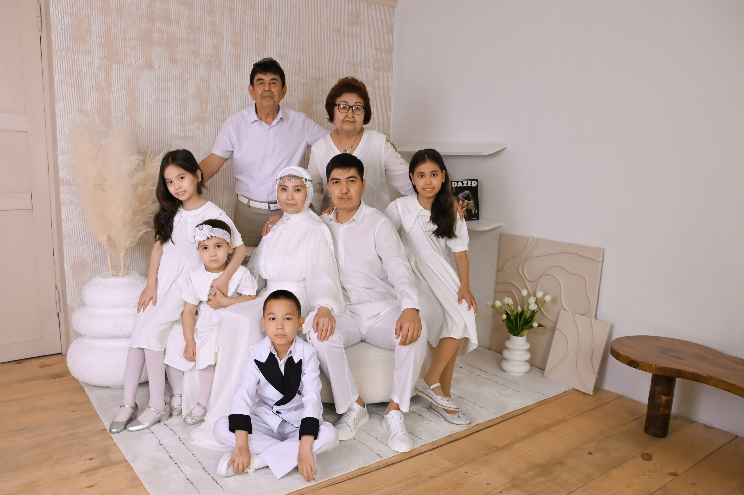 Семейная фотосессия Асхат и Данара. Фотограф Новорожденных и семейный Элла Огай г. Сатпаев