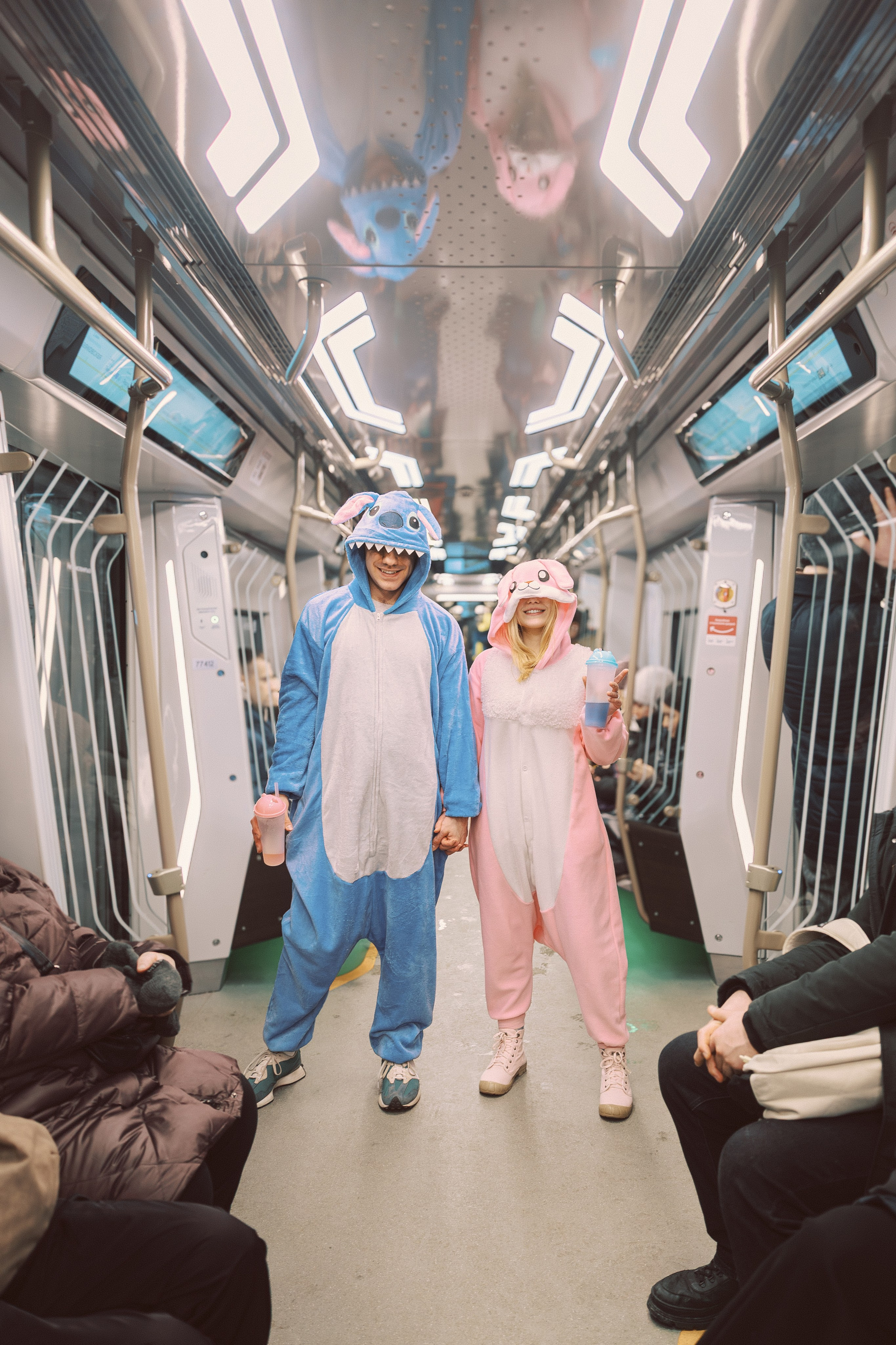 Кигуруми в метро. Фотограф Москва — Павел Михайлов