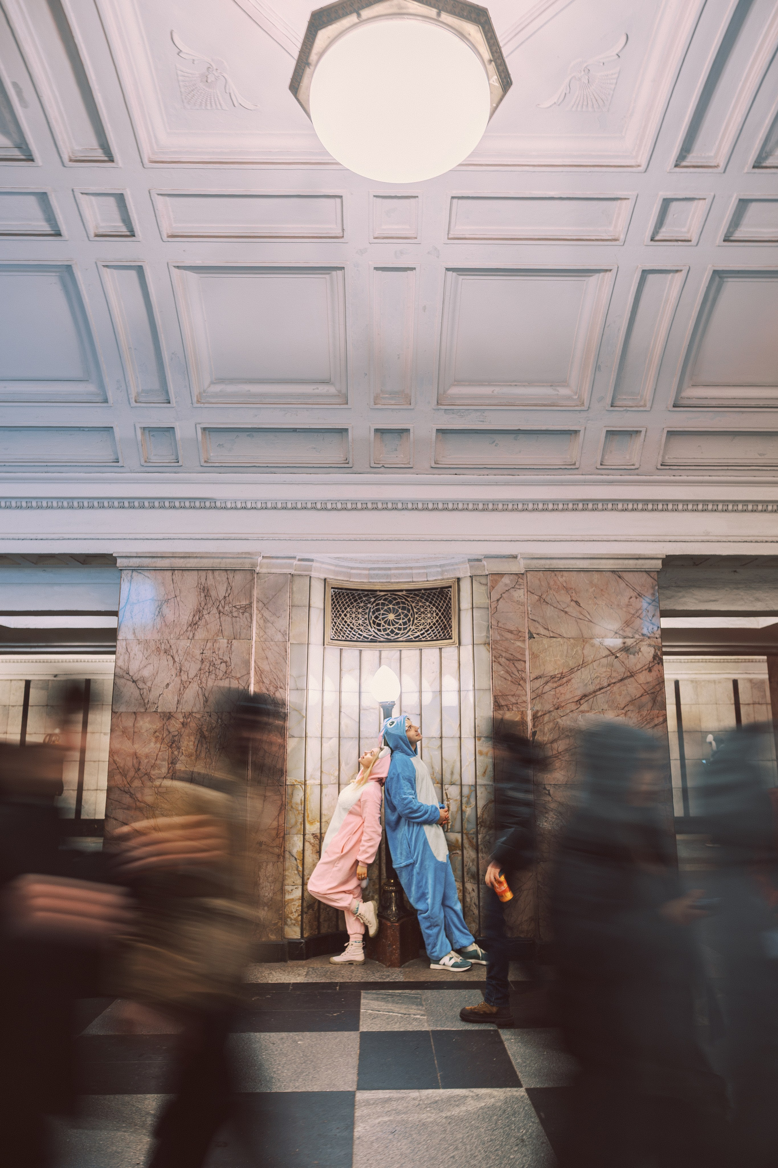 Кигуруми в метро. Фотограф Москва — Павел Михайлов