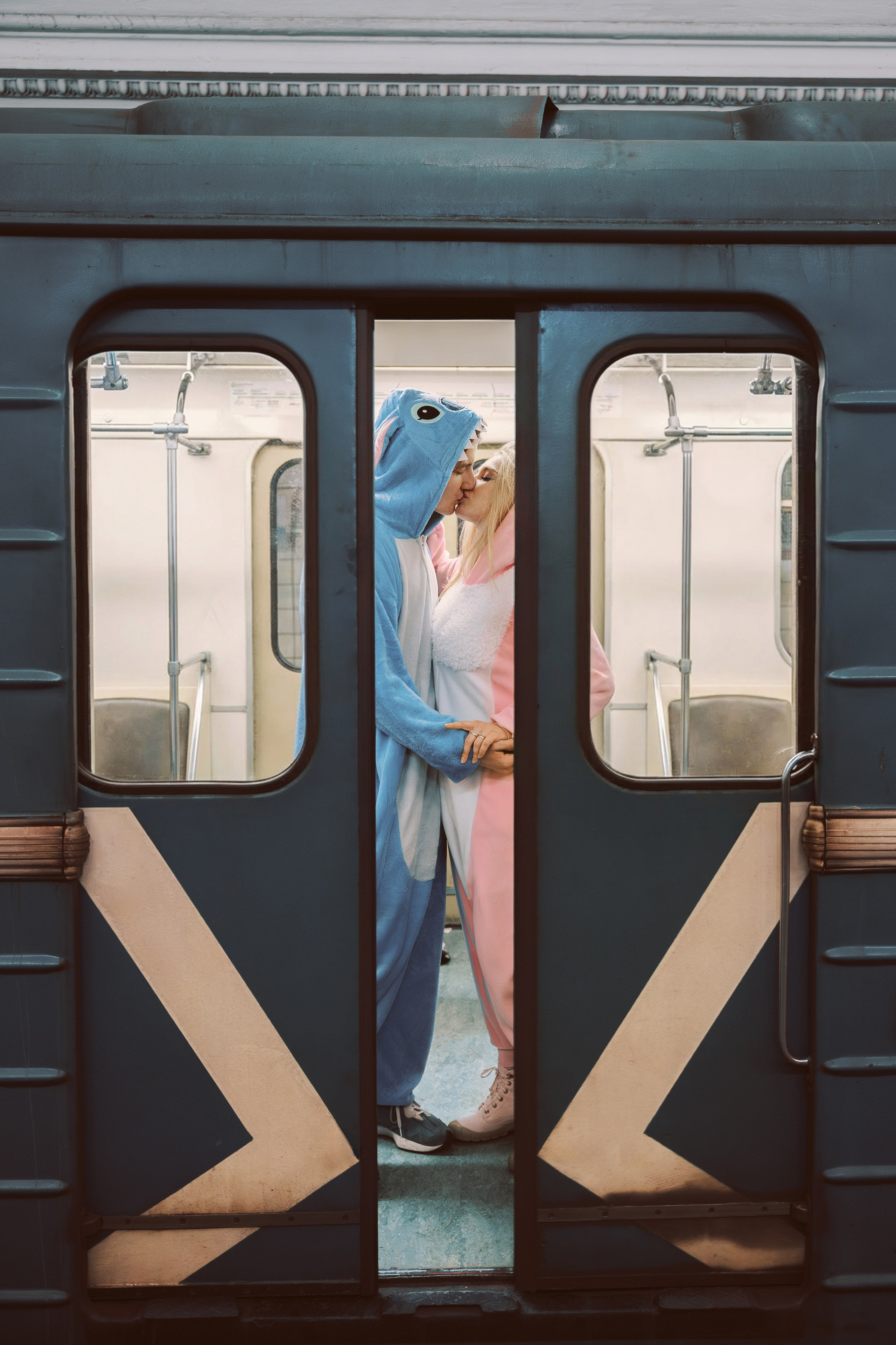 Кигуруми в метро. Фотограф Москва — Павел Михайлов