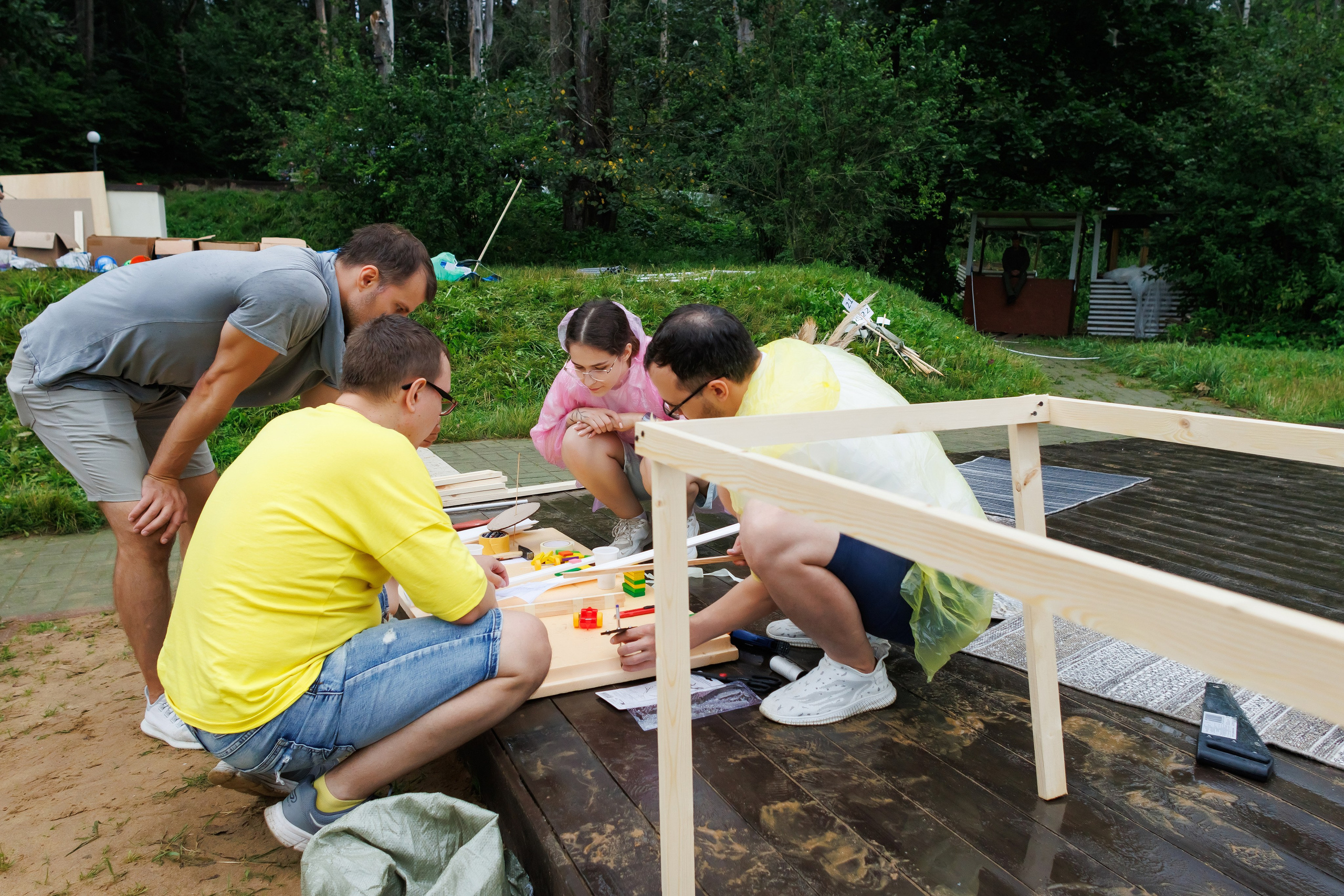 Машина Голдберга. Фотограф Евгений Меркулов