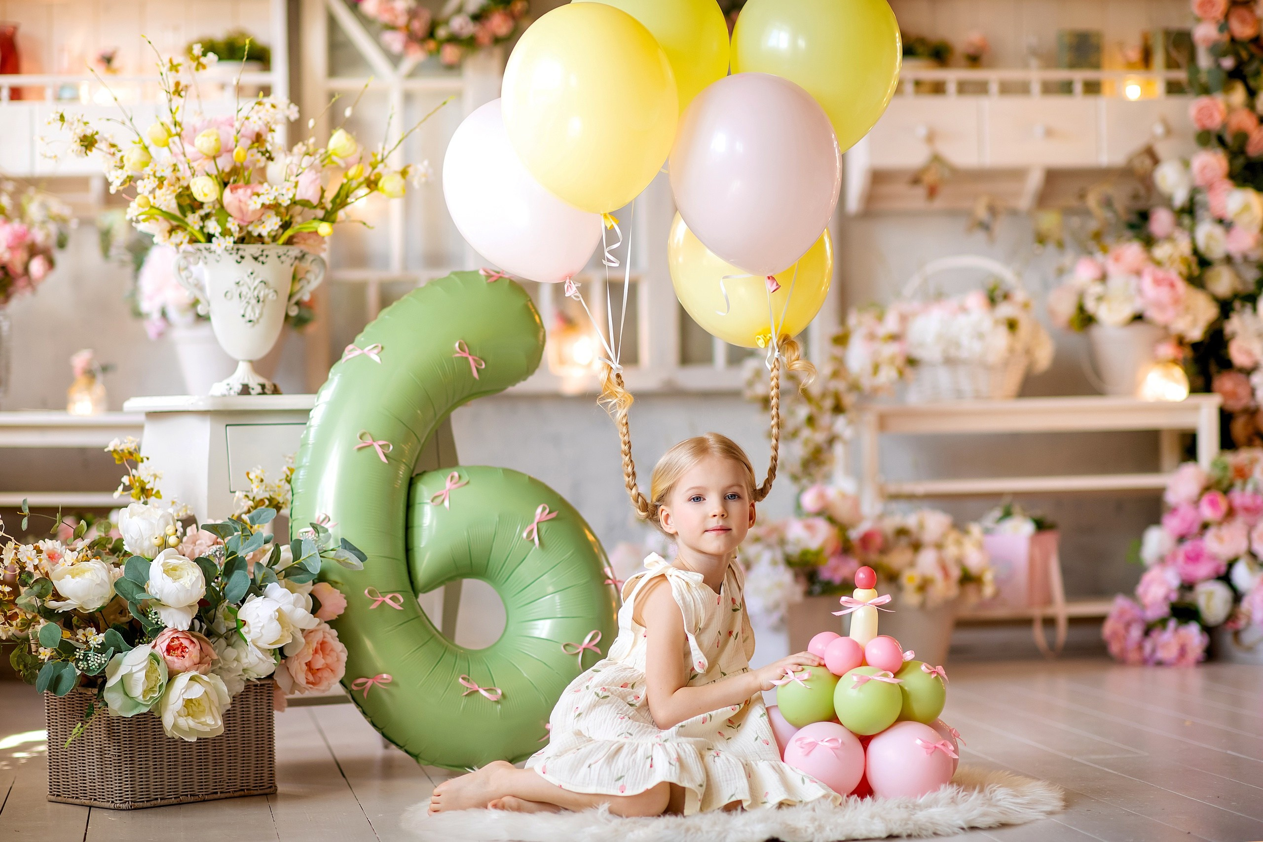 Фотосессия на День рождения девочки
