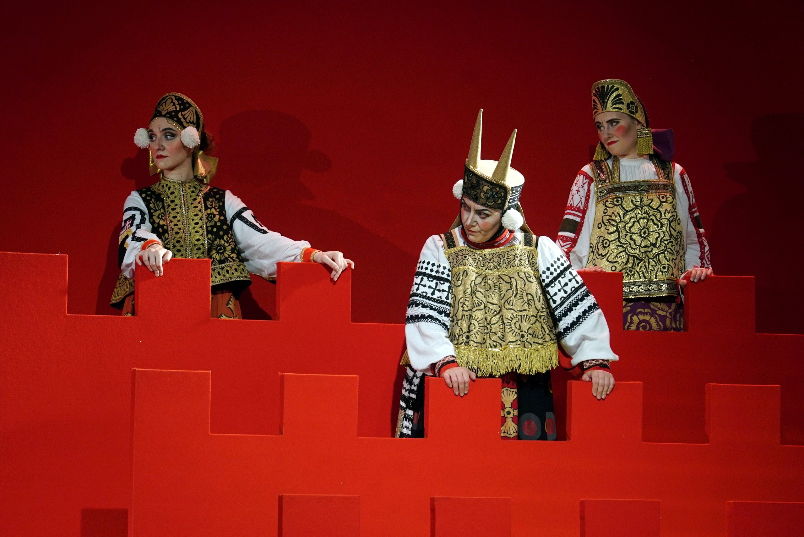 Декорации для оперы «Сказка о царе Салтане» | Театр Зазеркалье. История занавеса. Превращаем идею в технологию