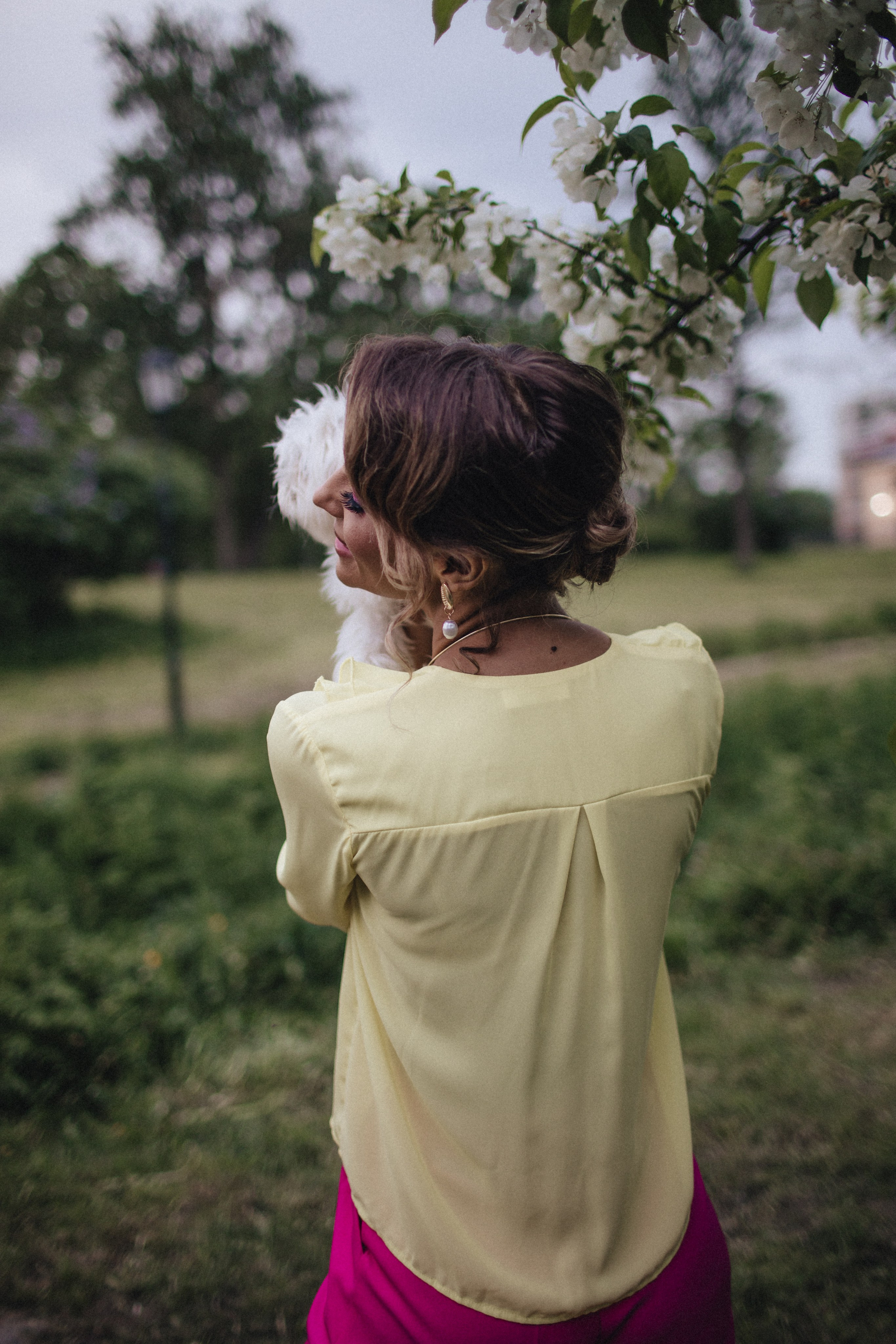 Фотосъемки в цветущих садах. Свадебный и семейный фотограф Спб Бошман Ирина