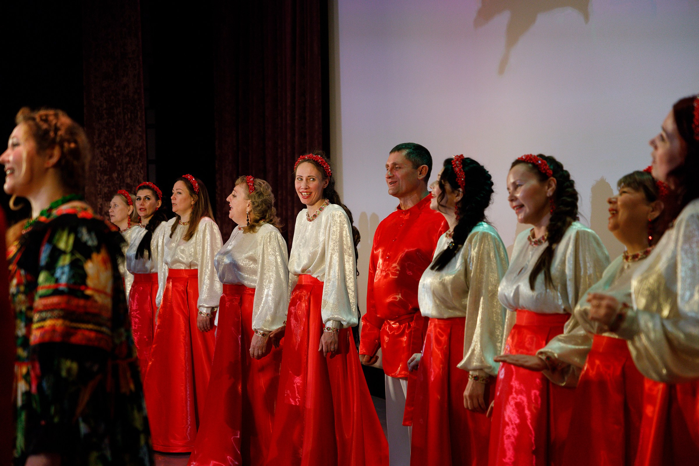 Концерт коллектива «Славяночка». Фотограф Москва