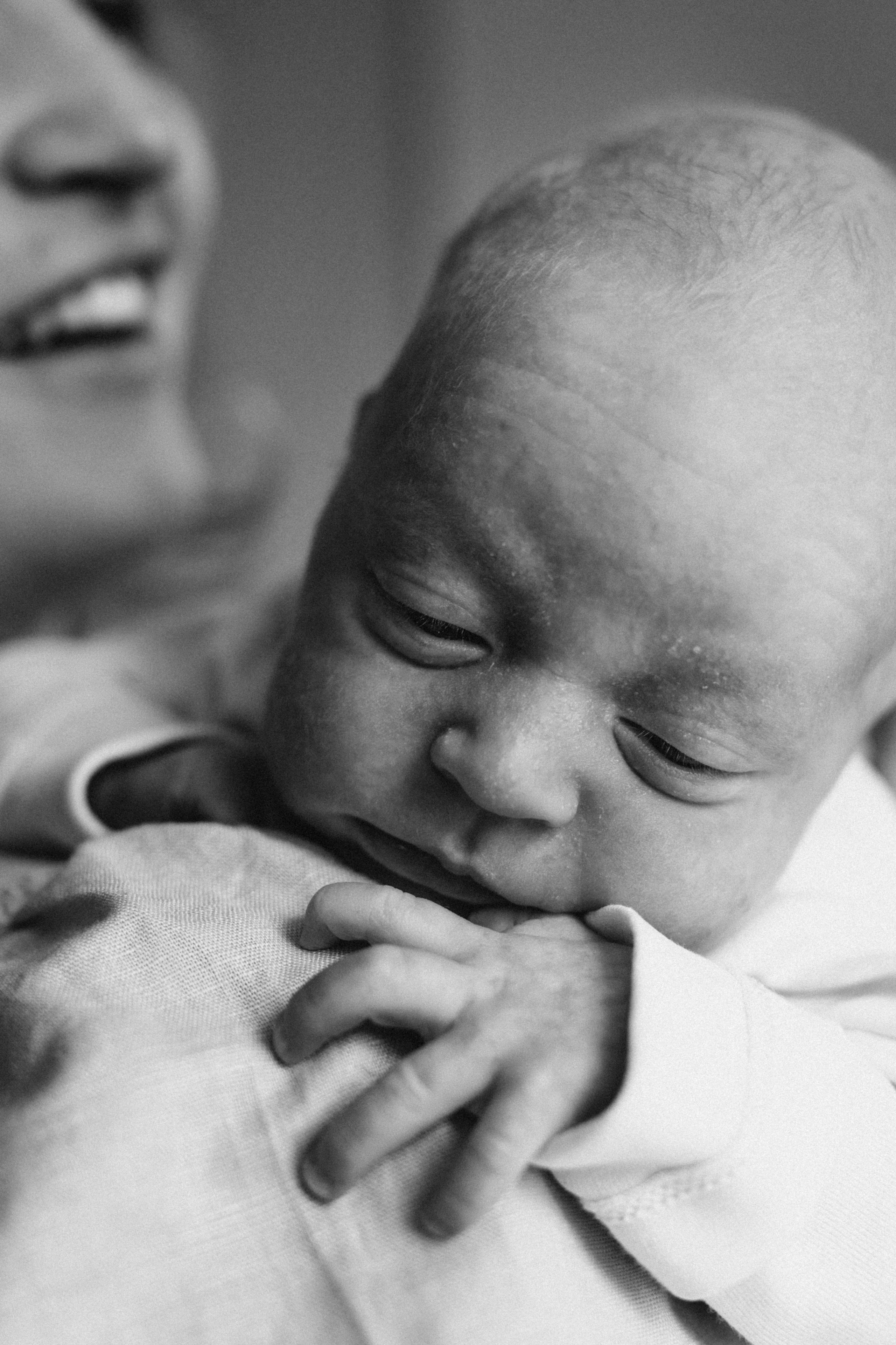 Новорожденный малыш Сева