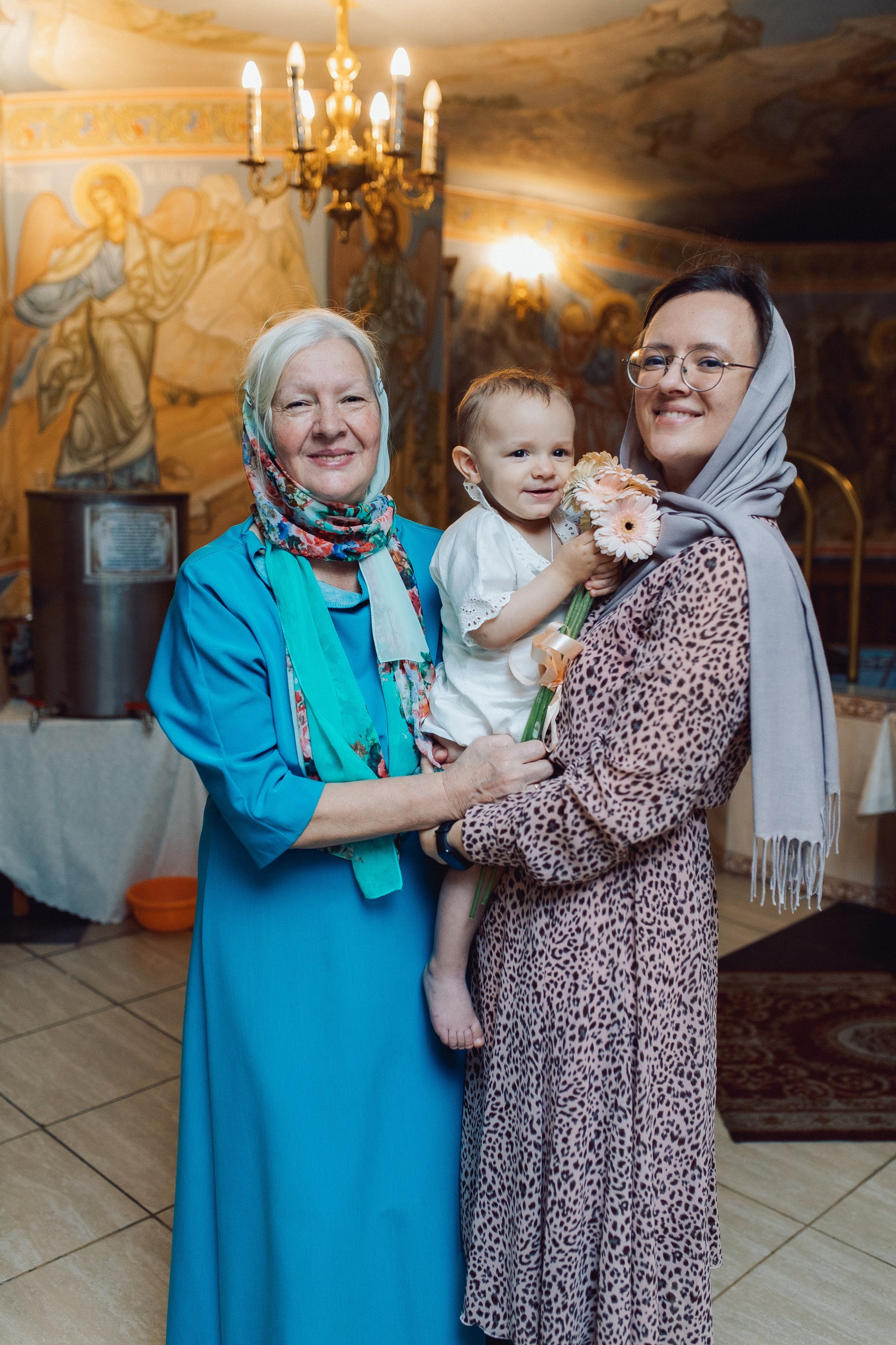 Крещение в Троицком соборе